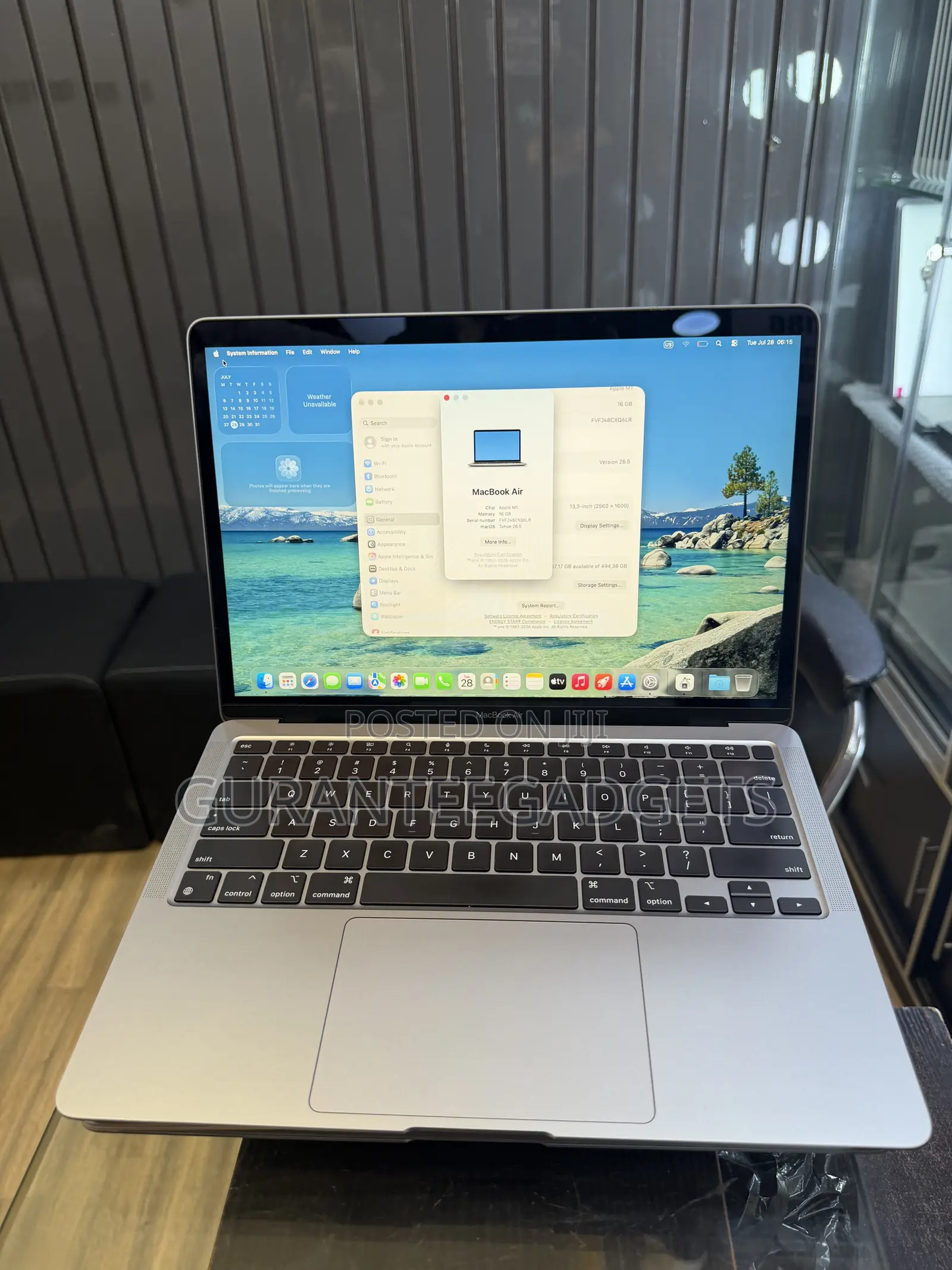 Laptop Apple MacBook Air 2020 M1 16GB Apple M1 SSD 512GB