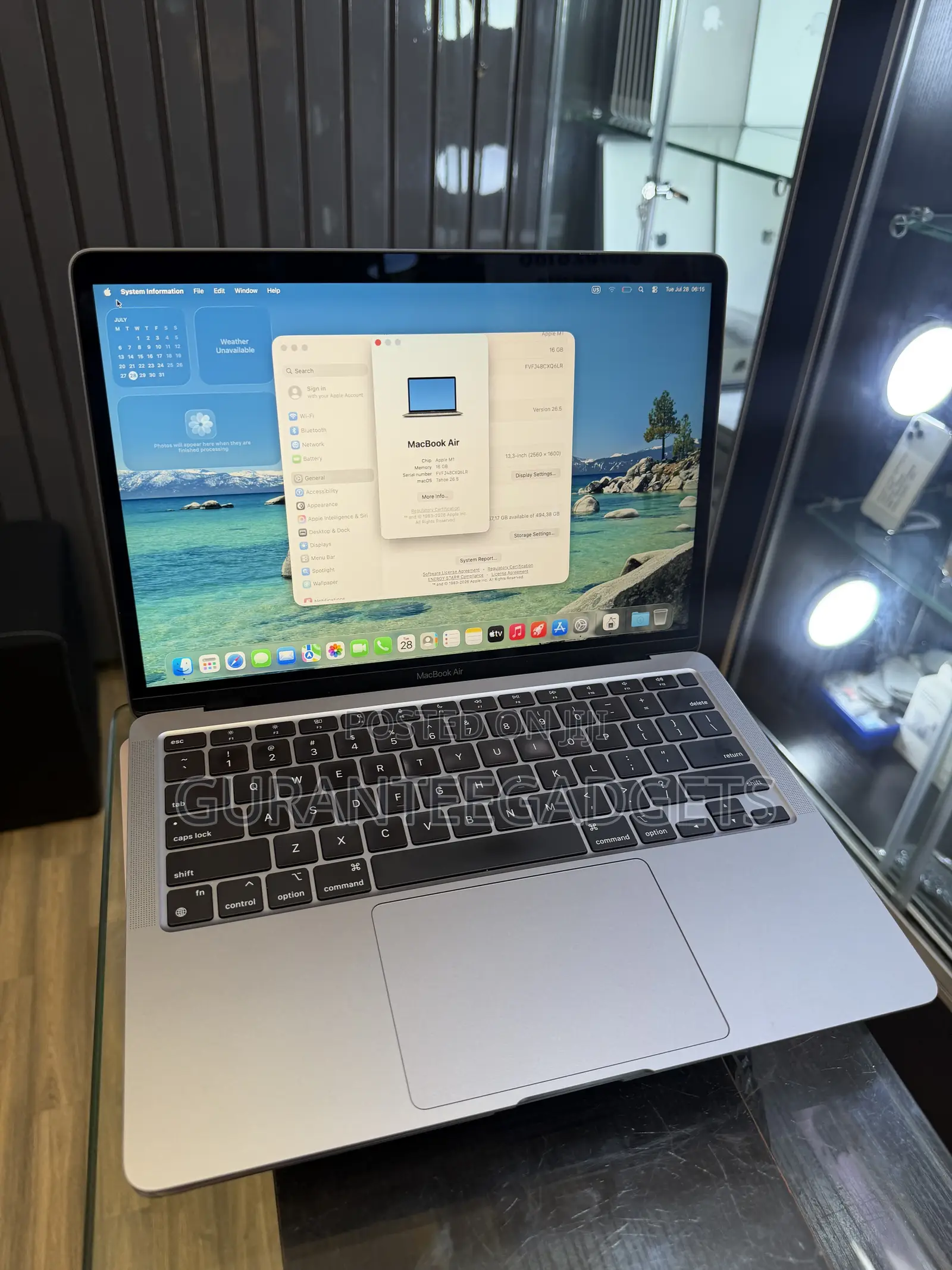 Laptop Apple MacBook Air 2020 M1 16GB Apple M1 SSD 512GB