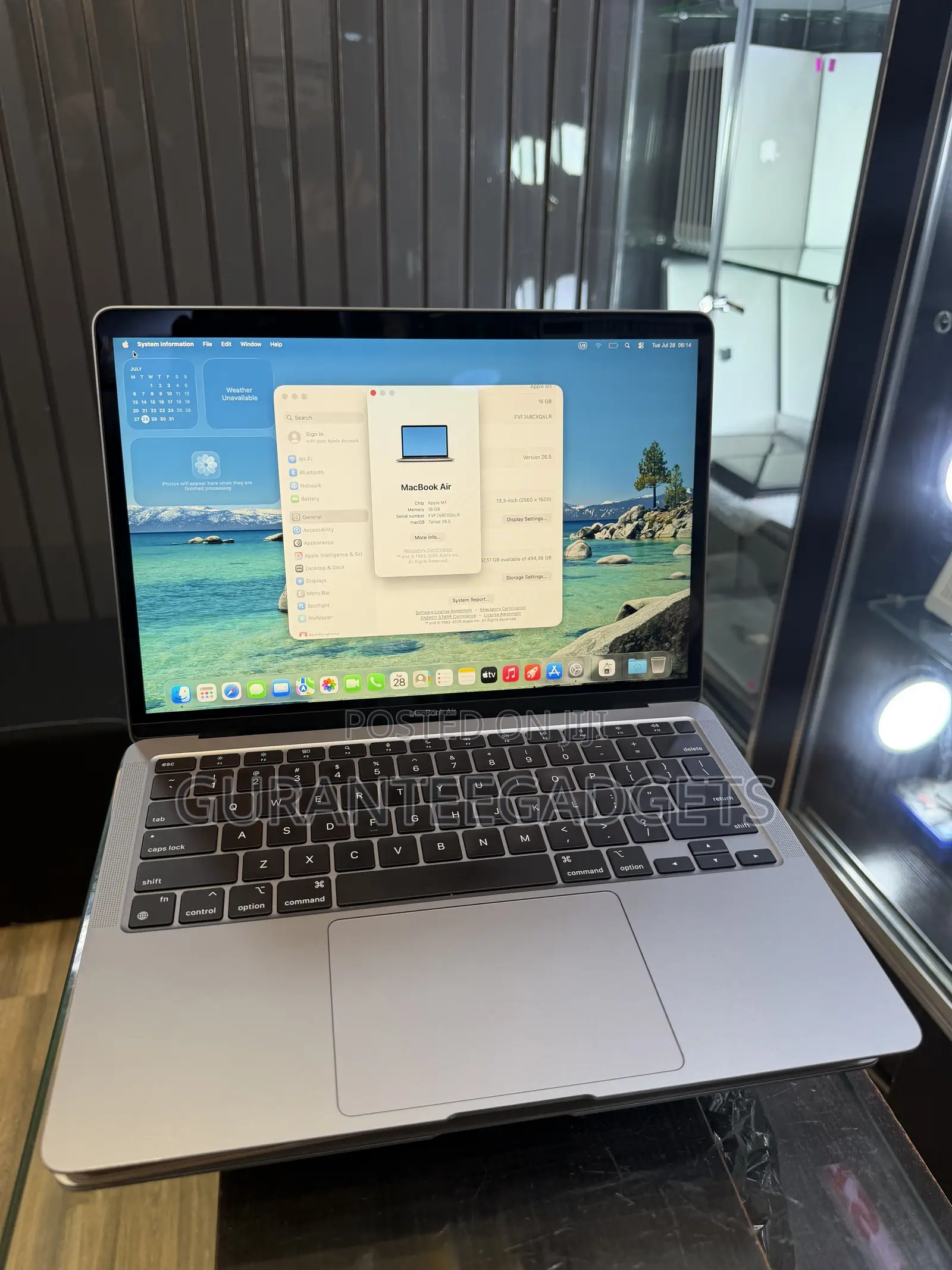 Laptop Apple MacBook Air 2020 M1 16GB Apple M1 SSD 512GB