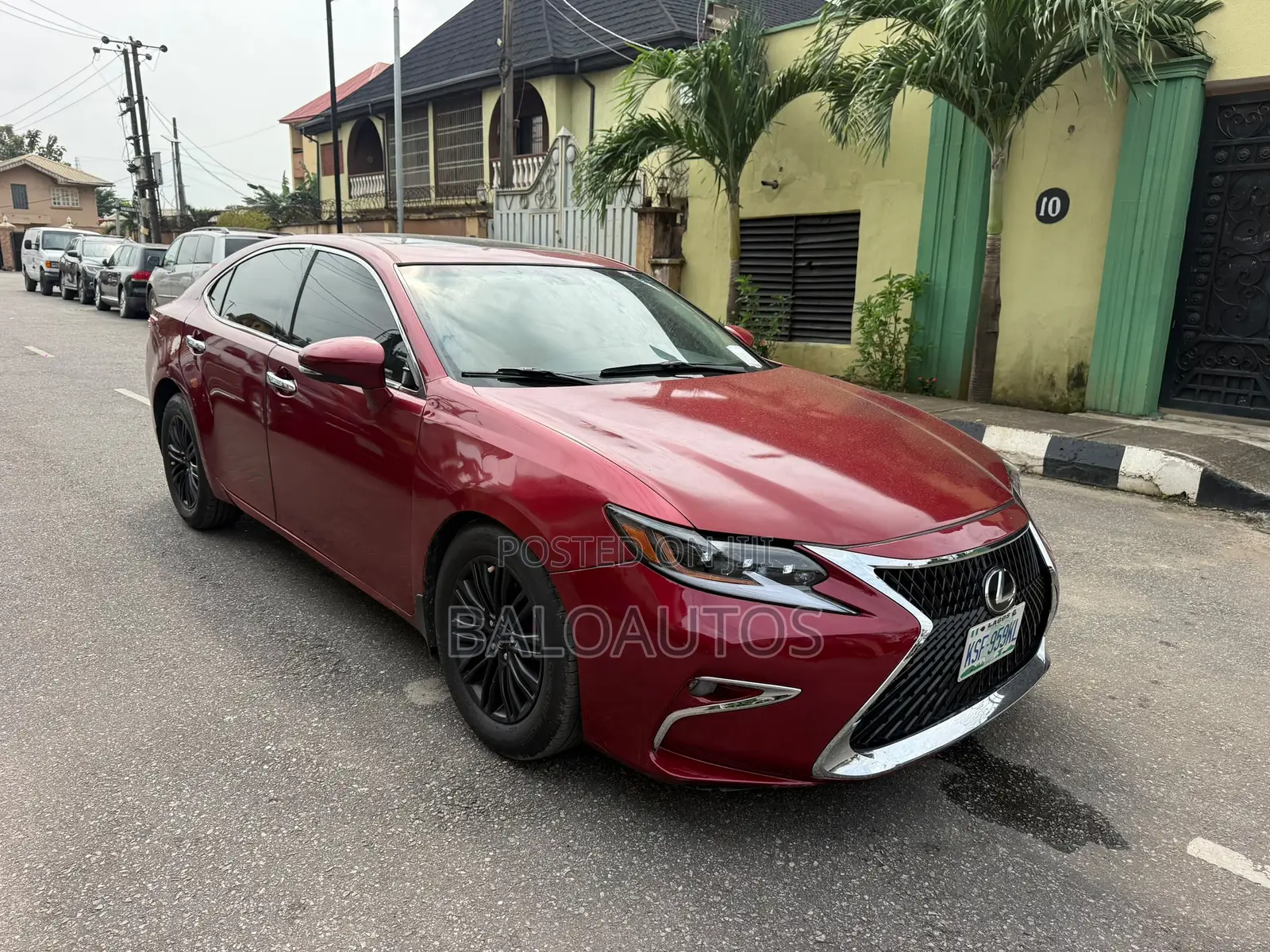 Lexus ES 350 FWD 2014 Red