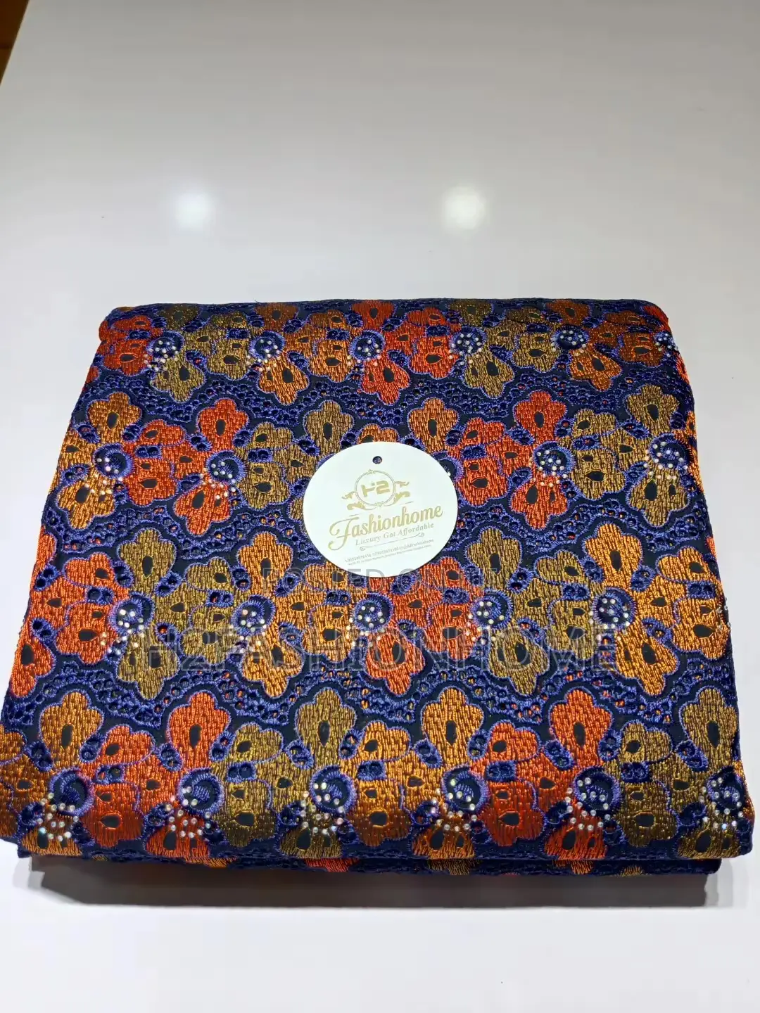Multi Colored Swiss Lace