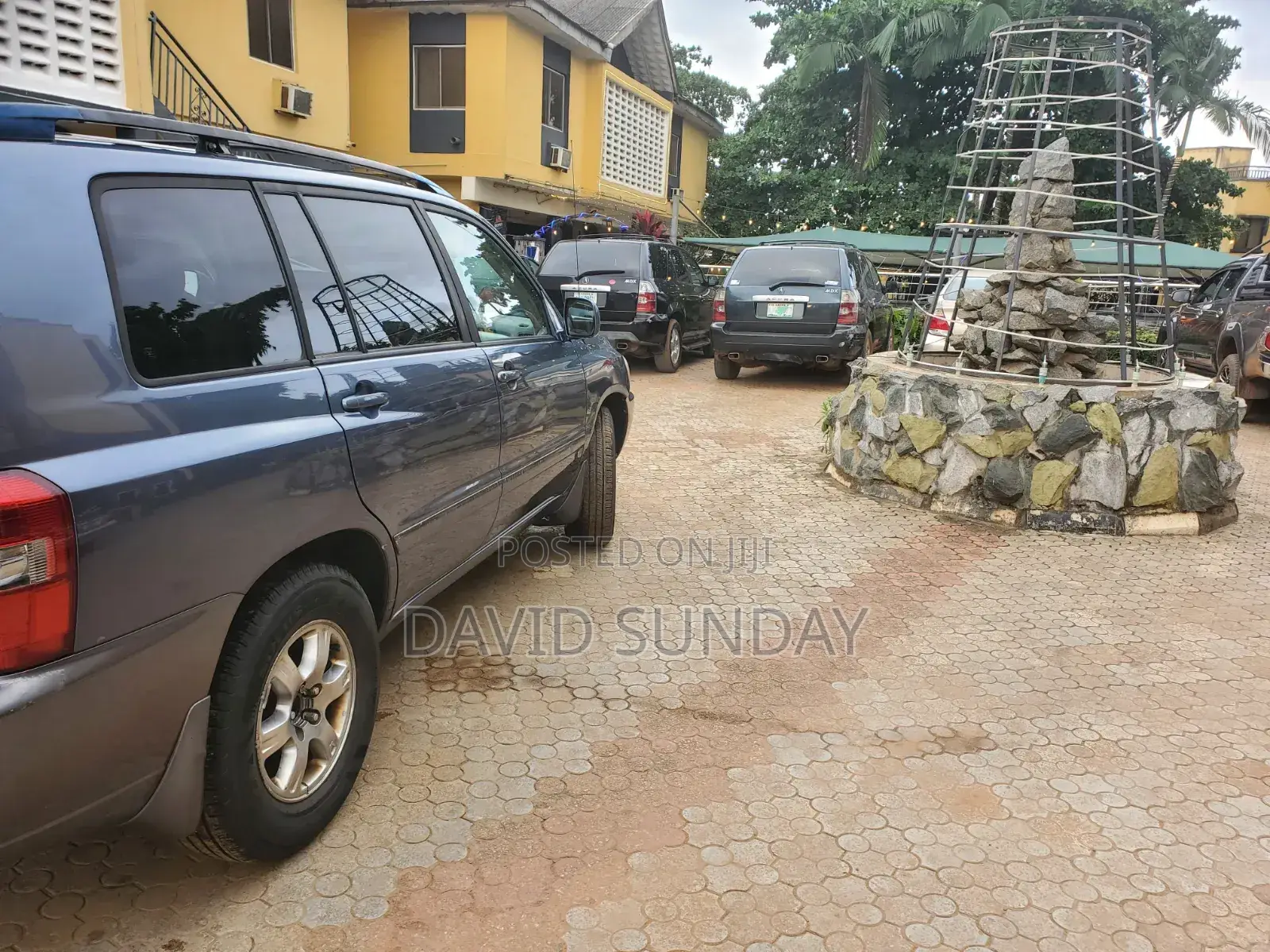 Toyota Highlander V6 FWD 2004 Blue