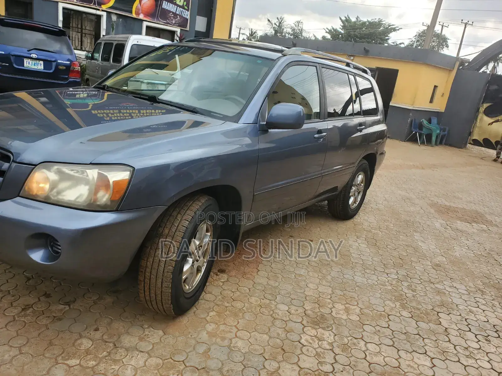 Toyota Highlander V6 FWD 2004 Blue