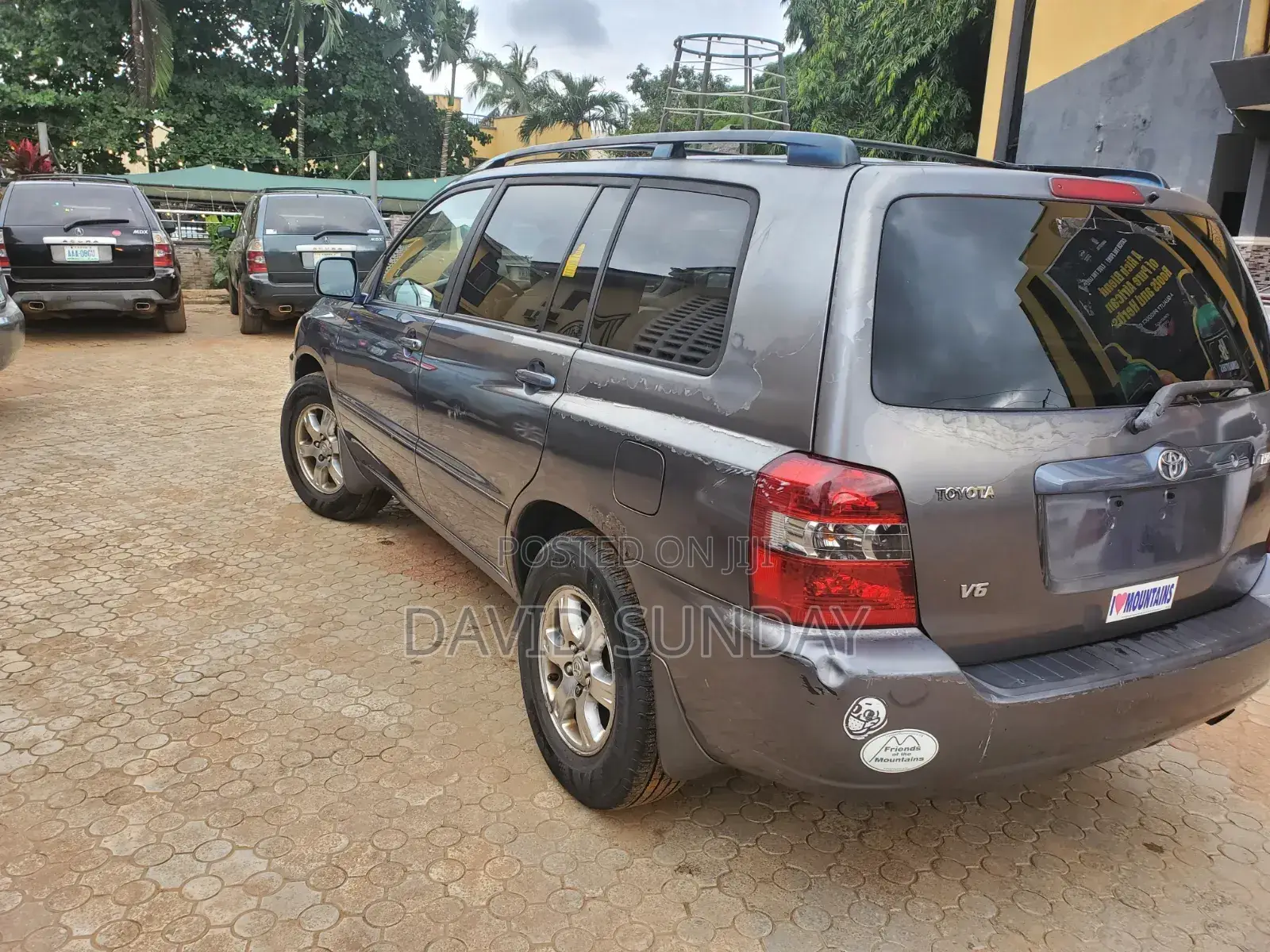 Toyota Highlander V6 FWD 2004 Blue
