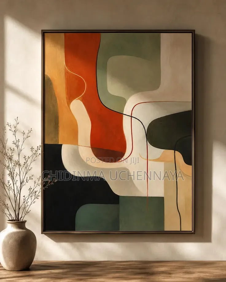 Modern Abstract Canvas Artwork