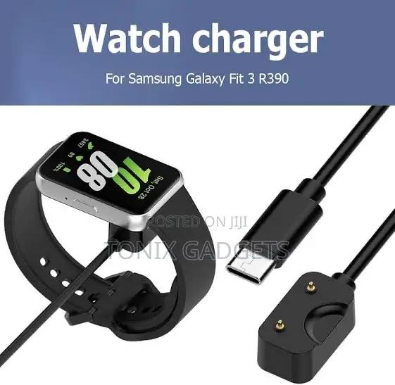 2 Pin Samsung Galaxy Fit3 Smartwatch Charger