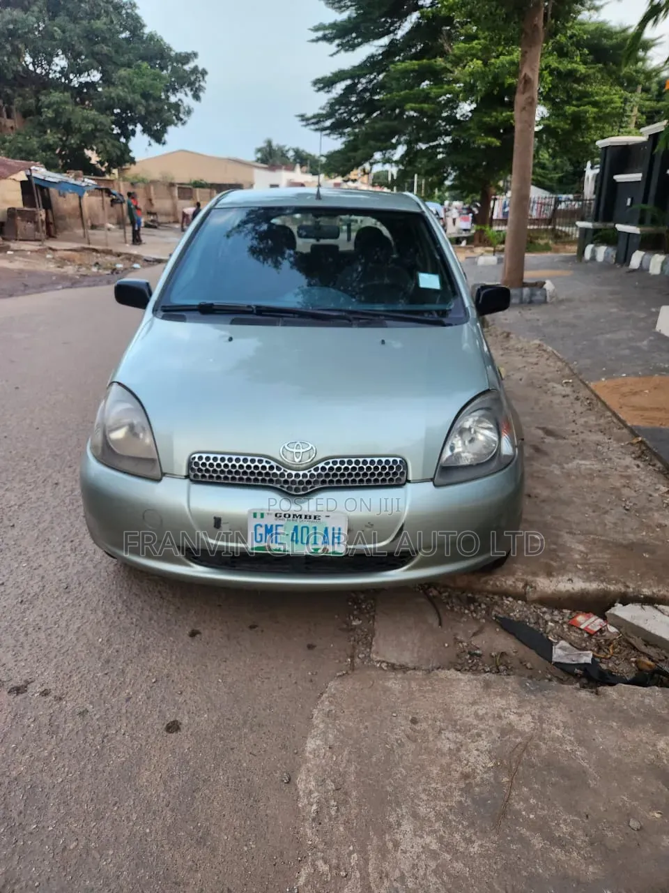 Toyota Yaris 2003 Green