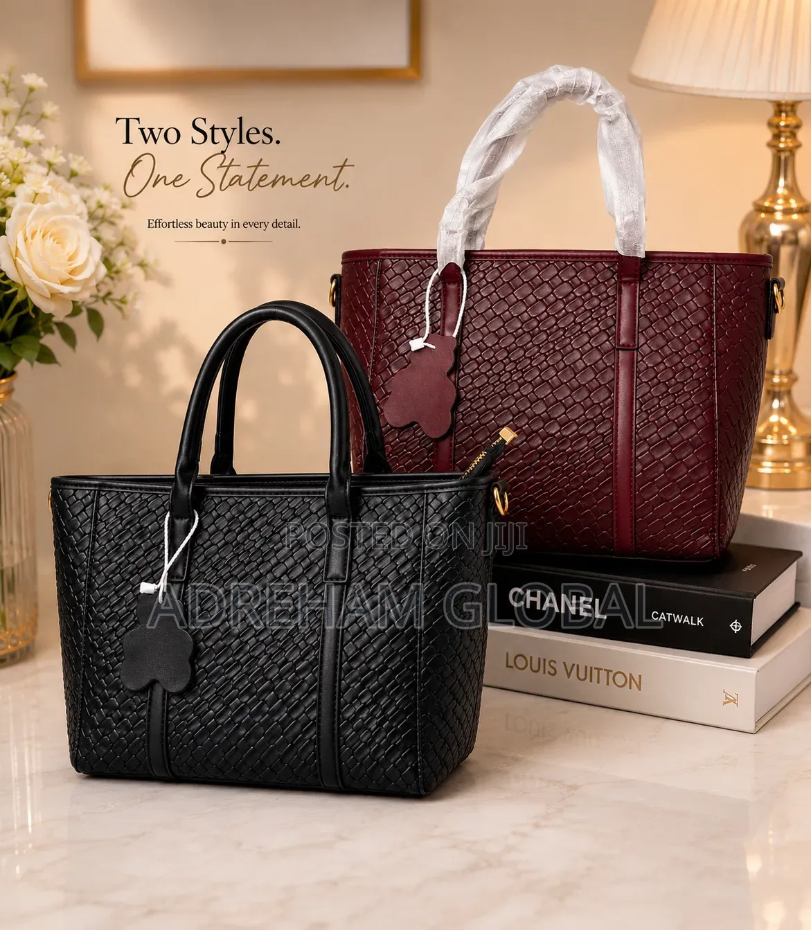 Quality Classy Woven Leather Bag