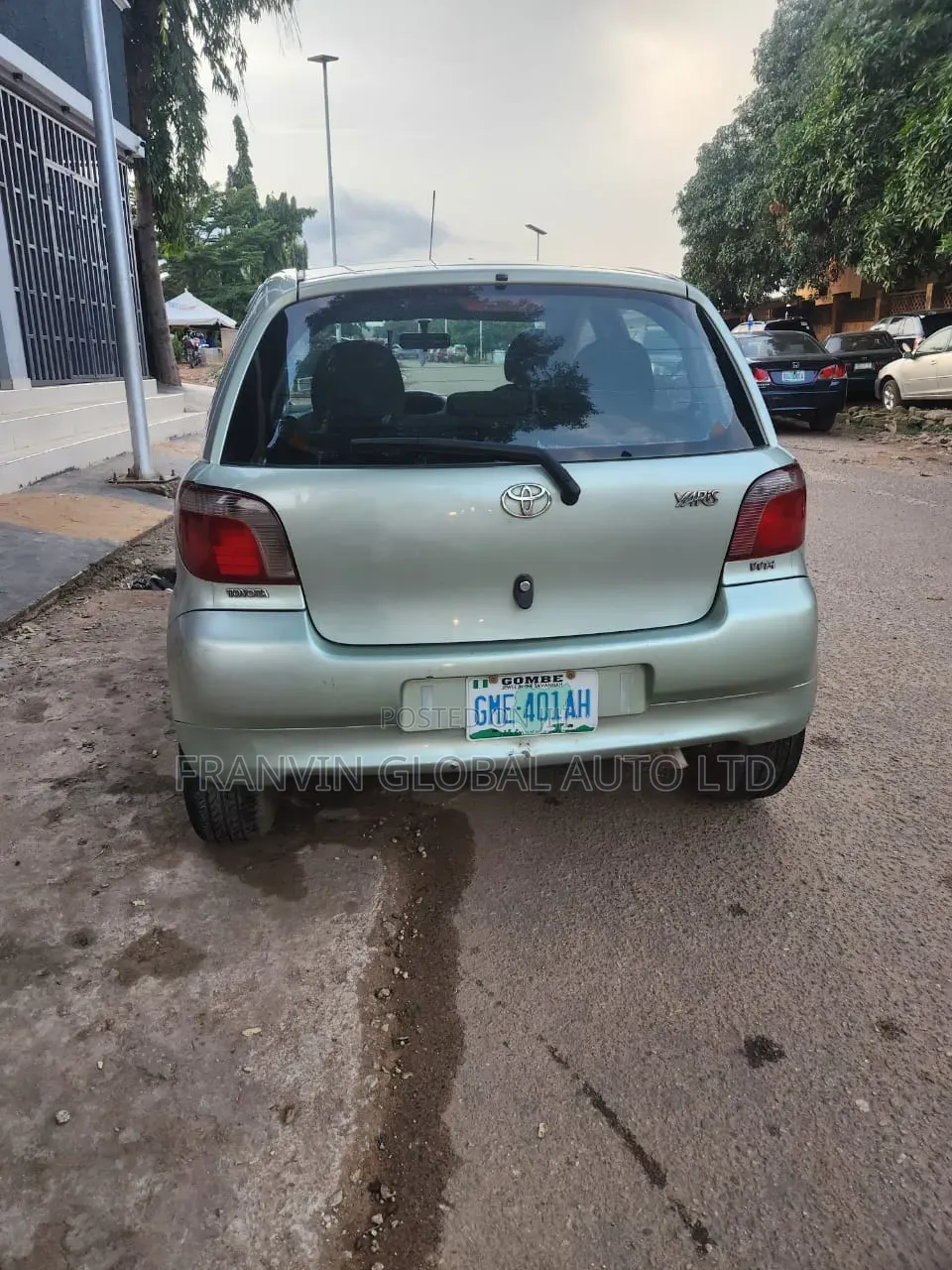 Toyota Yaris 2003 Green