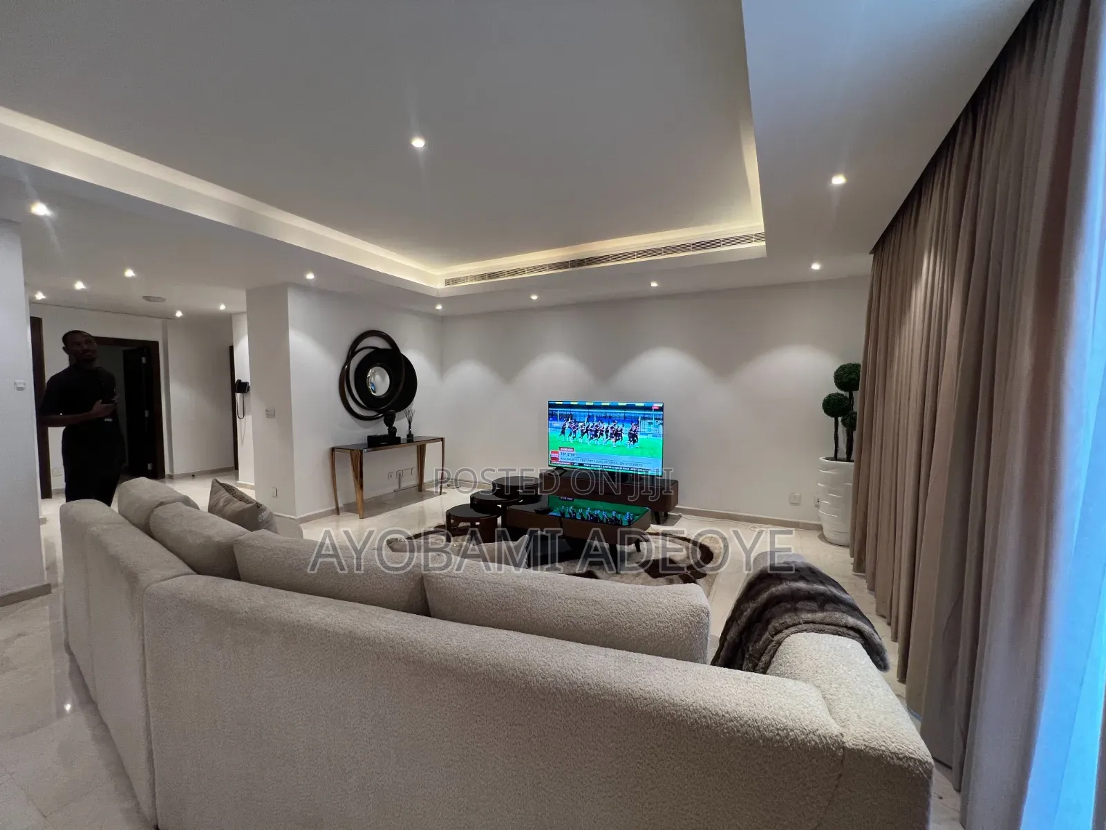 Furnished 3bdrm Apartment in Eko Atlantic, Ahmadu Bello Way for rent