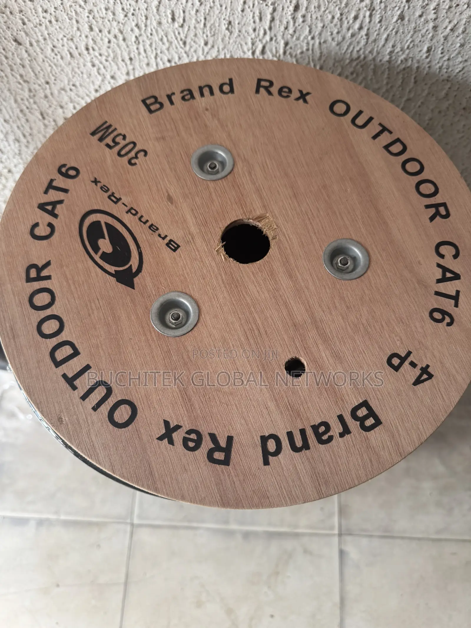 Brandrex 305M FTP Cat6 Outdoor Pure Copper Cable.
