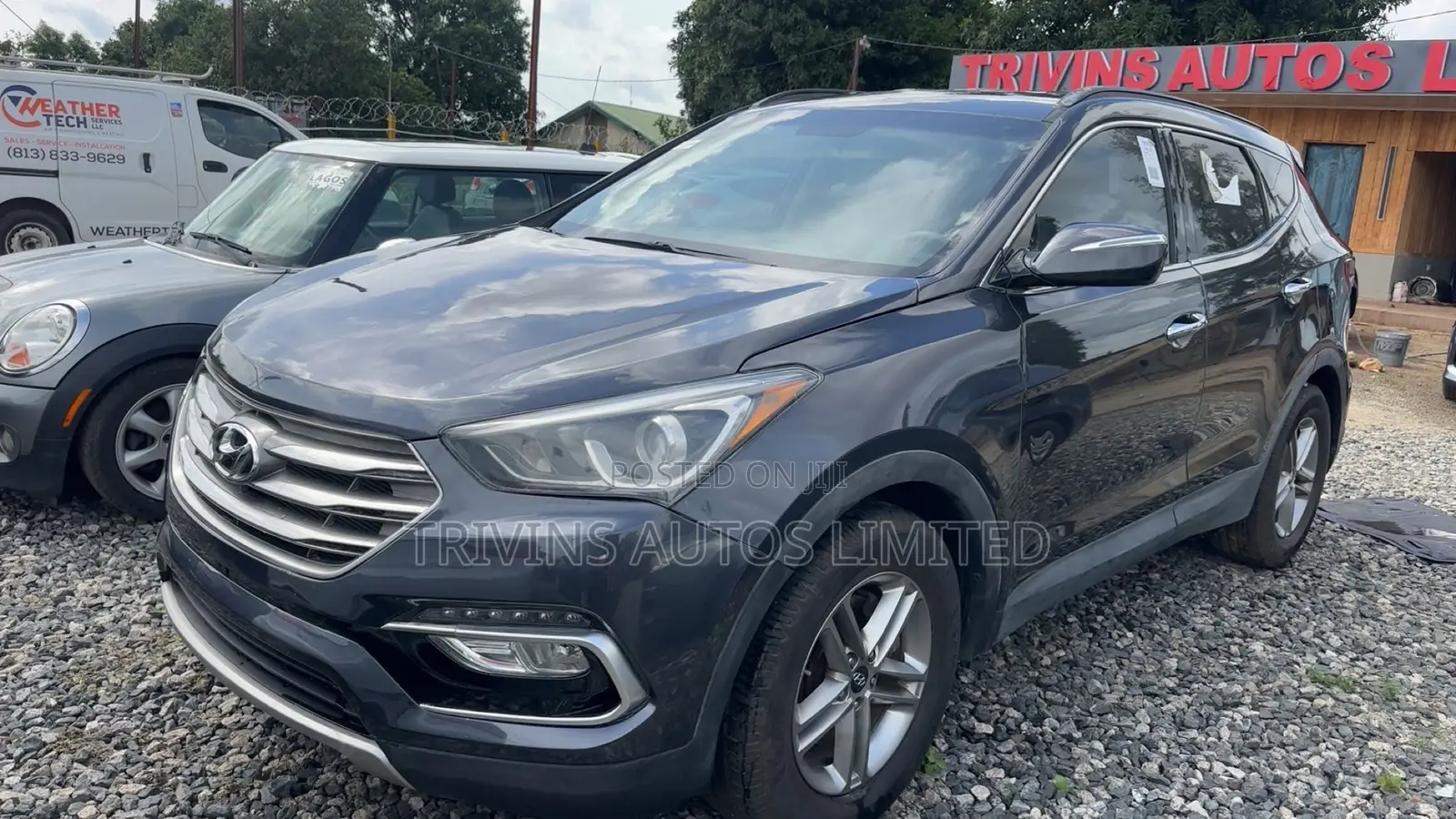 Hyundai Santa Fe 2018 Gray