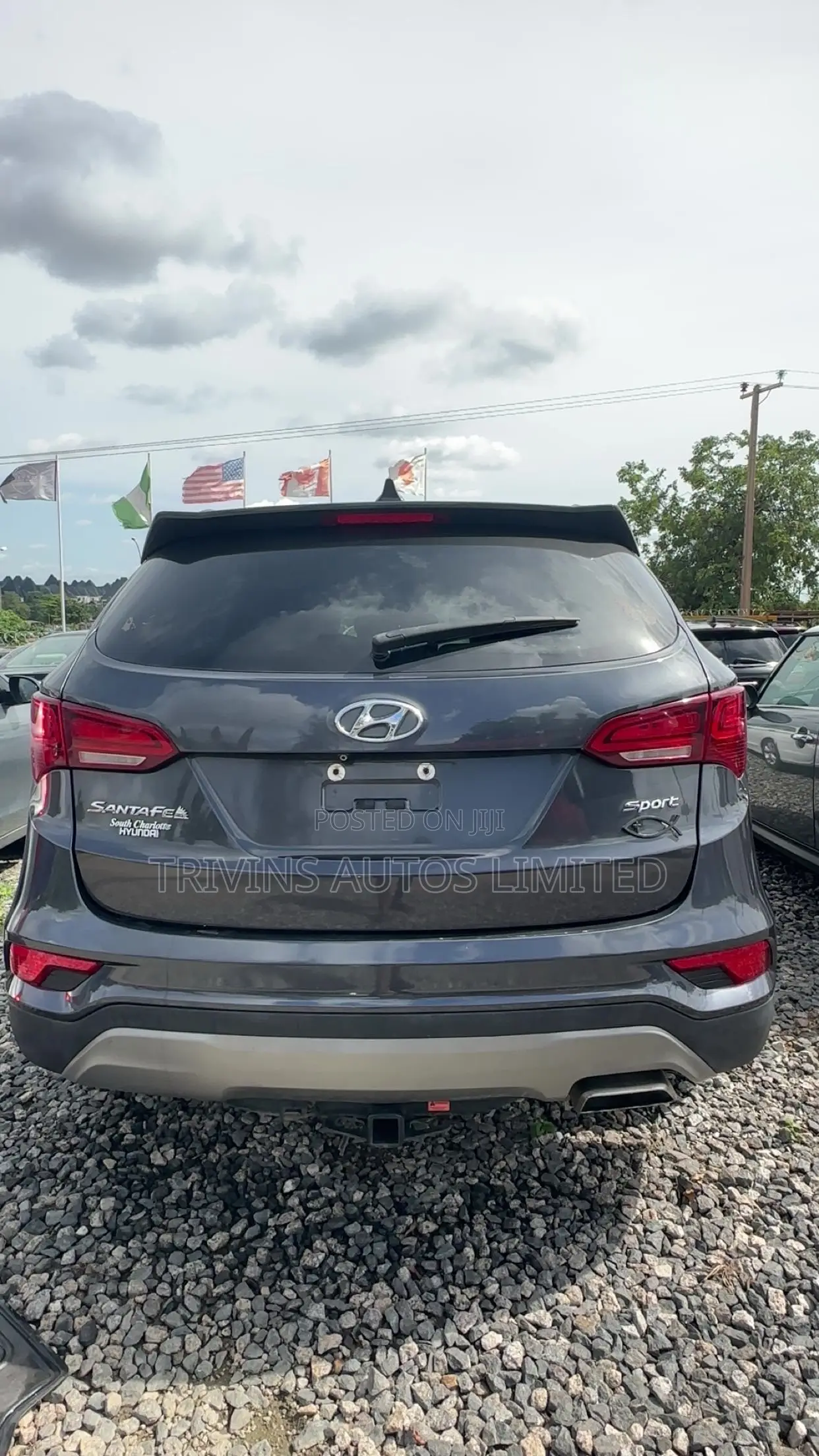 Hyundai Santa Fe 2018 Gray