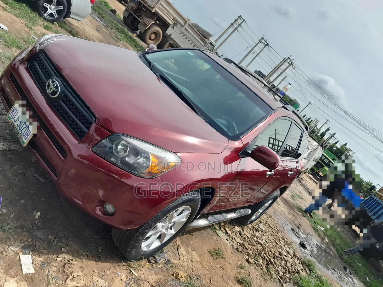 Toyota RAV4 2008 Red