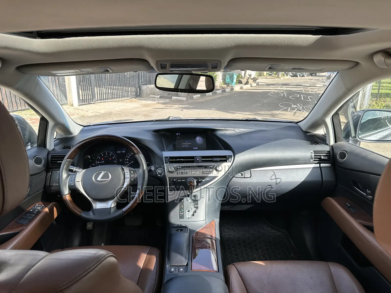 Lexus RX 350 F Sport AWD 2015 Gray