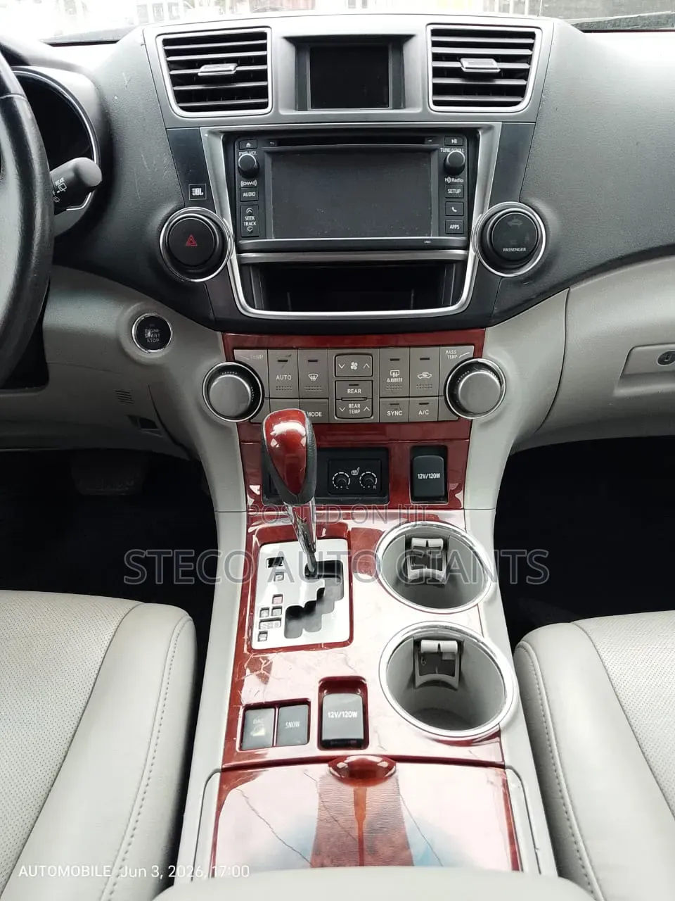 Toyota Highlander 2013 Gray