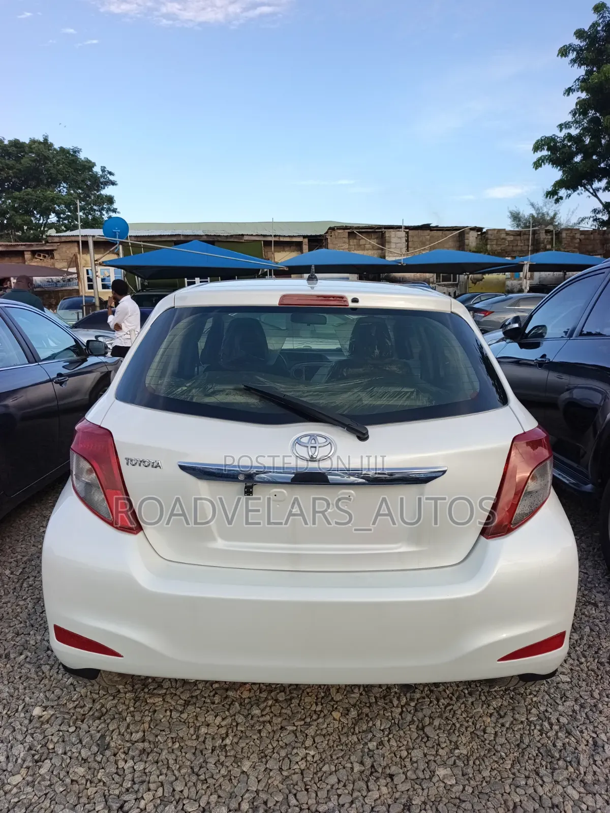 Toyota Yaris 2013 White