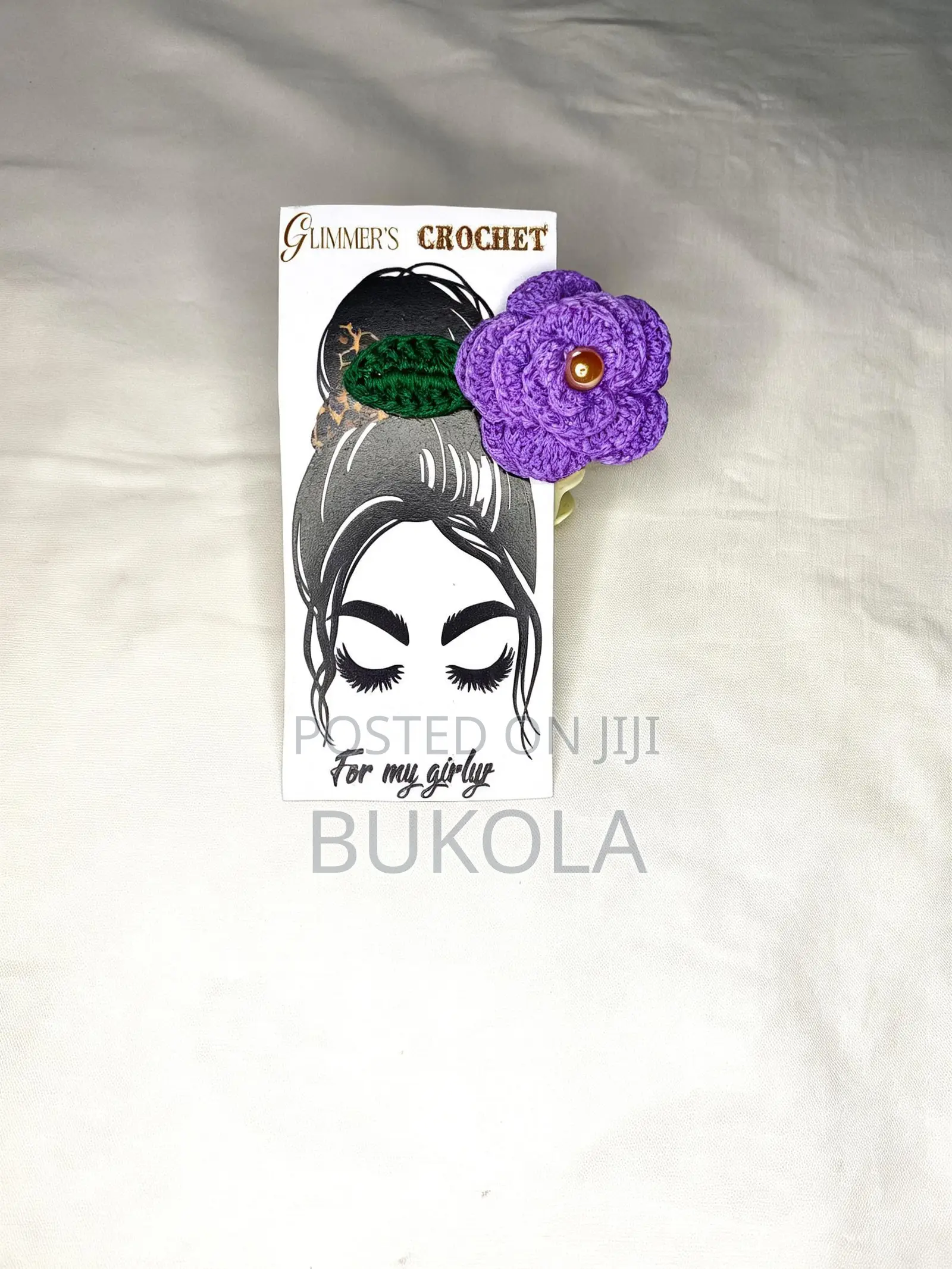 Crochet Hair Clip