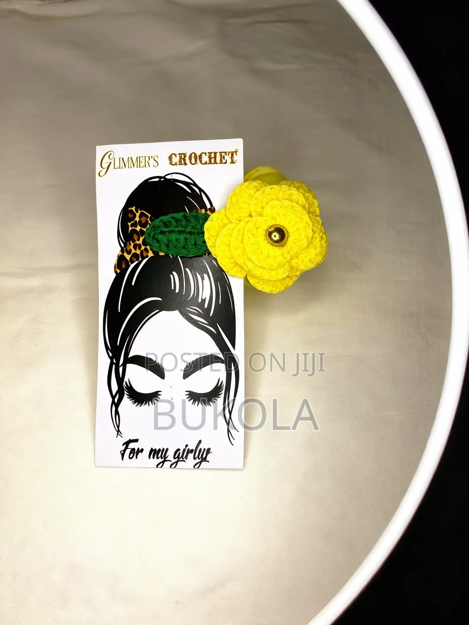 Crochet Hair Clip