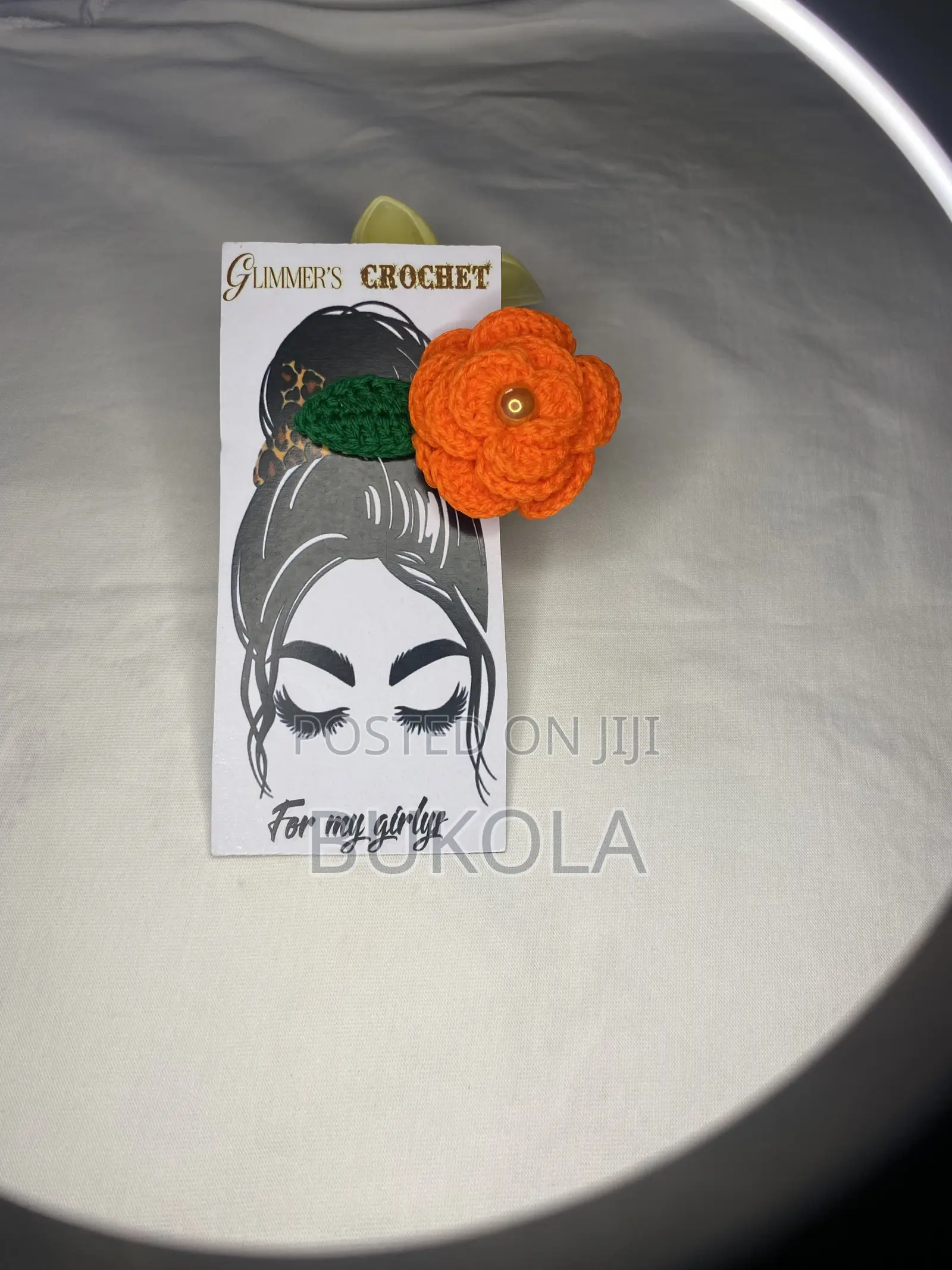 Crochet Hair Clip