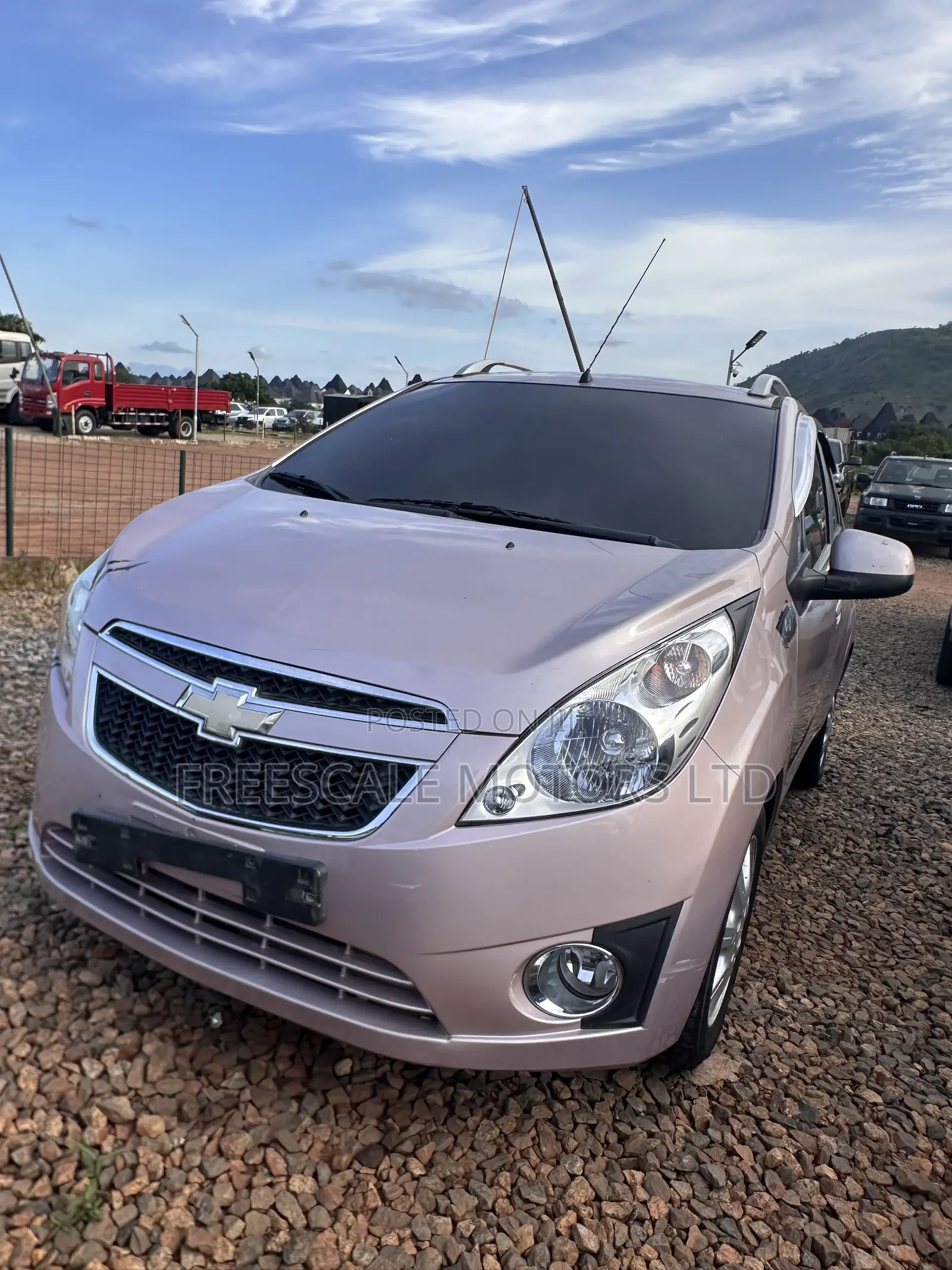 Chevrolet Spark LS 2012 Purple