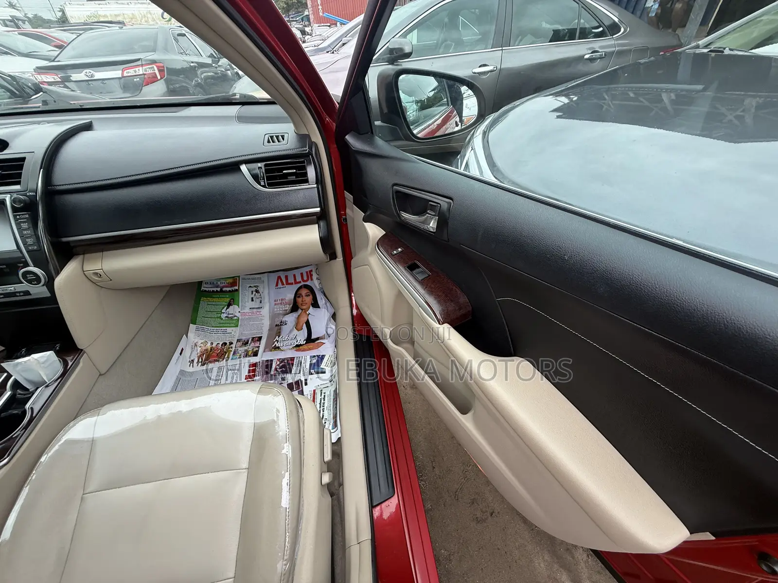 Toyota Camry XLE V6 4dr Sedan (3.5L 6cyl 6A) 2013 Red