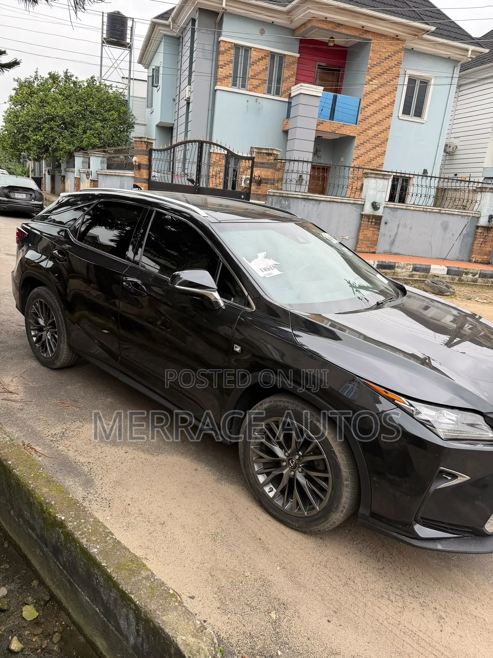 Lexus RX 350 F Sport AWD 2017 Black