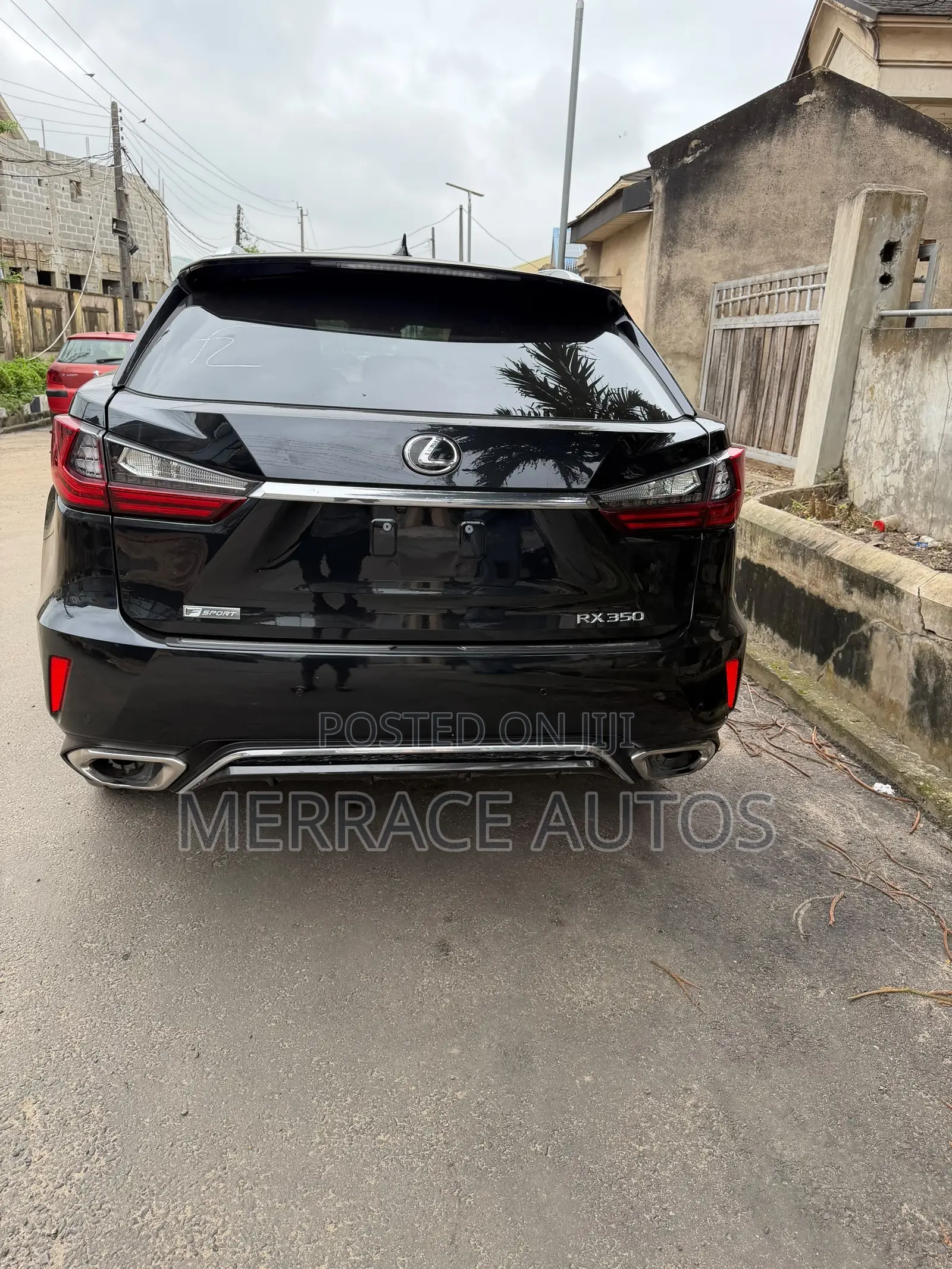 Lexus RX 350 F Sport AWD 2017 Black
