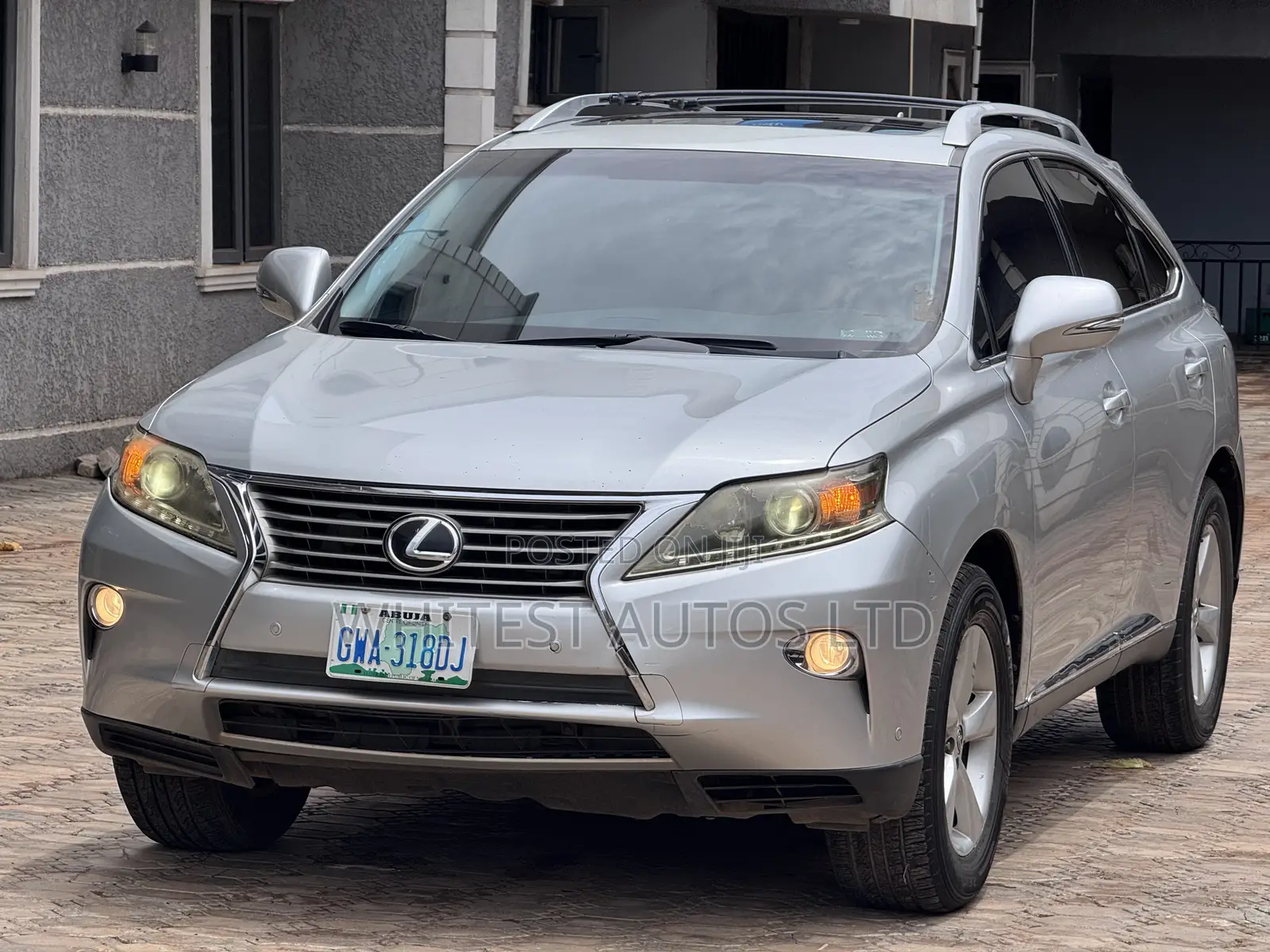 Lexus RX 350 FWD 2013 Silver