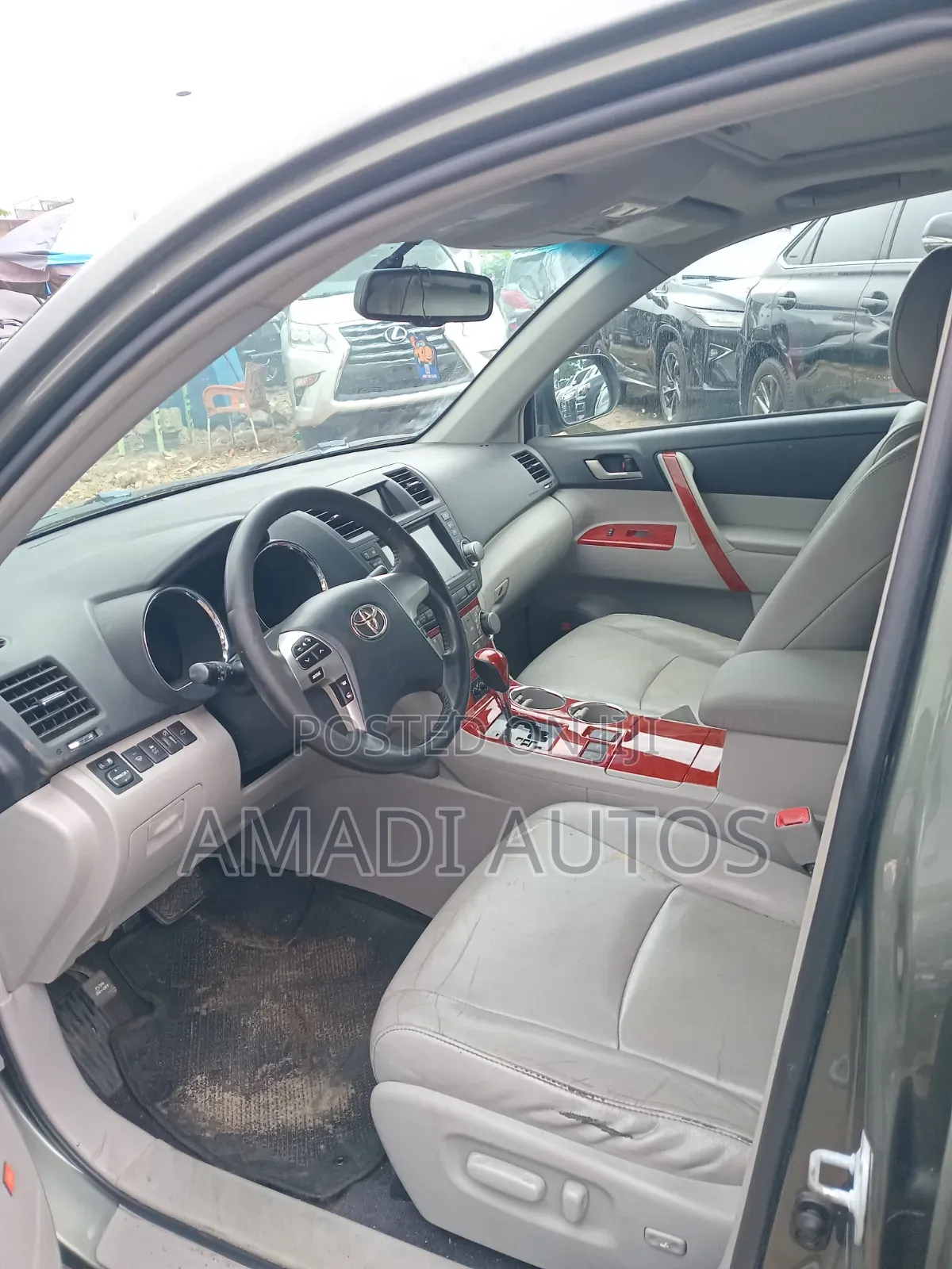 Toyota Highlander Limited 2012 Green