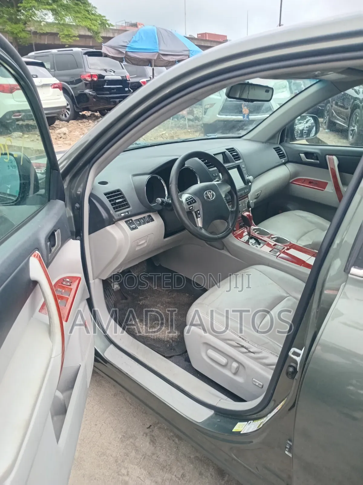 Toyota Highlander Limited 2012 Green