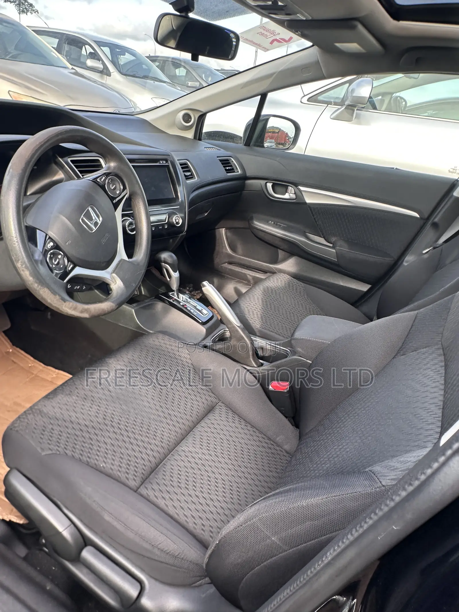 Honda Civic EX 4dr Sedan (1.8L 4cyl CVT) 2014 Black