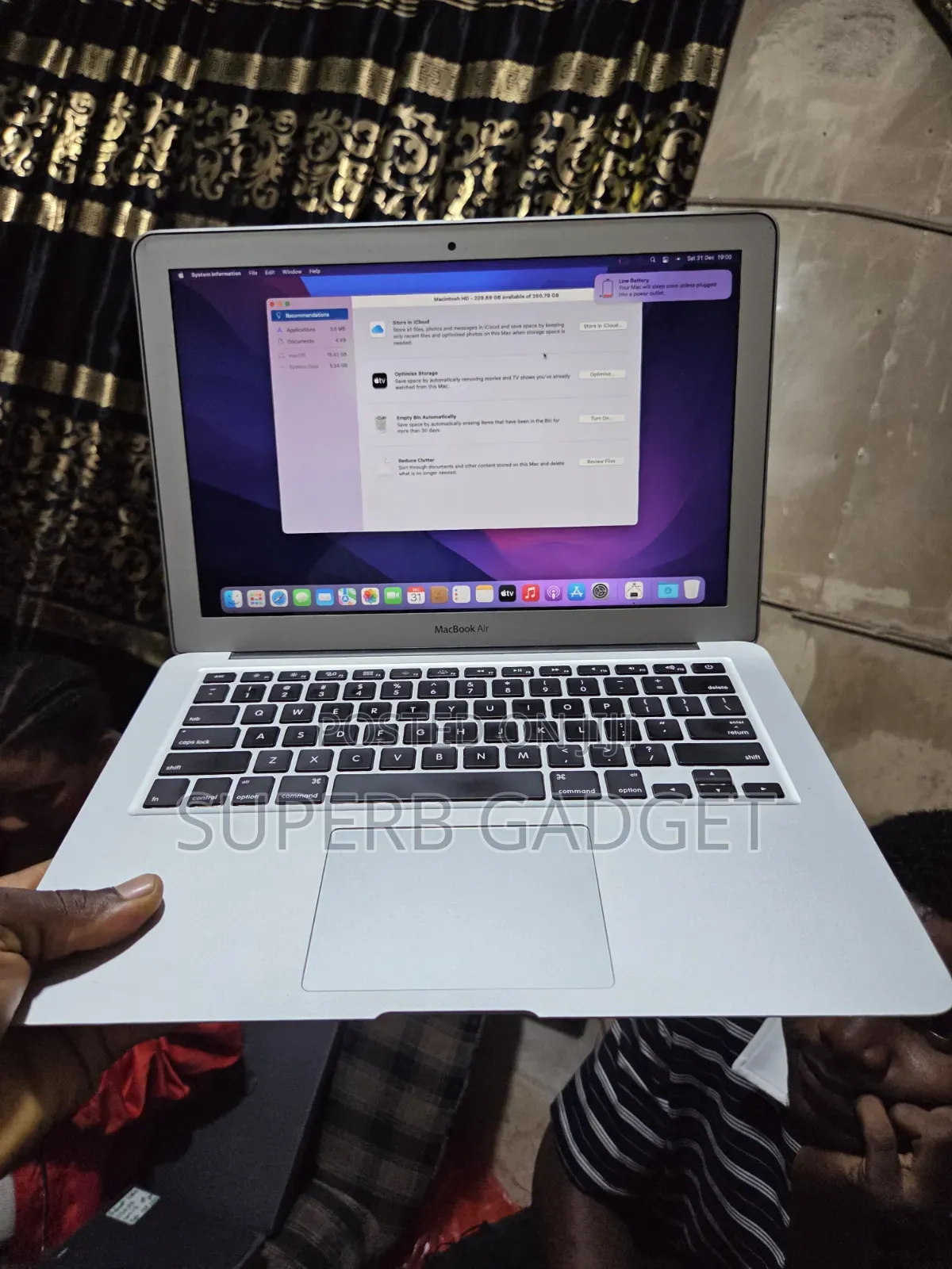 Laptop Apple MacBook Air 2017 8GB Intel Core i5 SSD 256GB