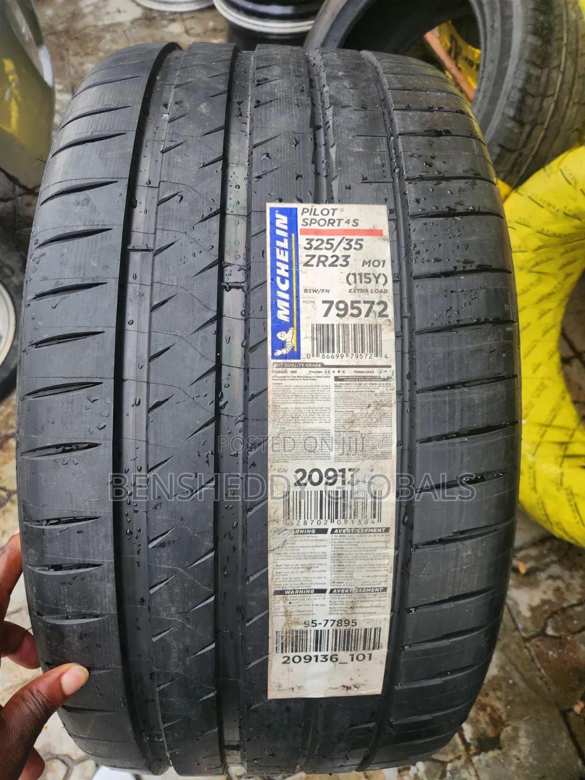 325/35r23 Michelin Original