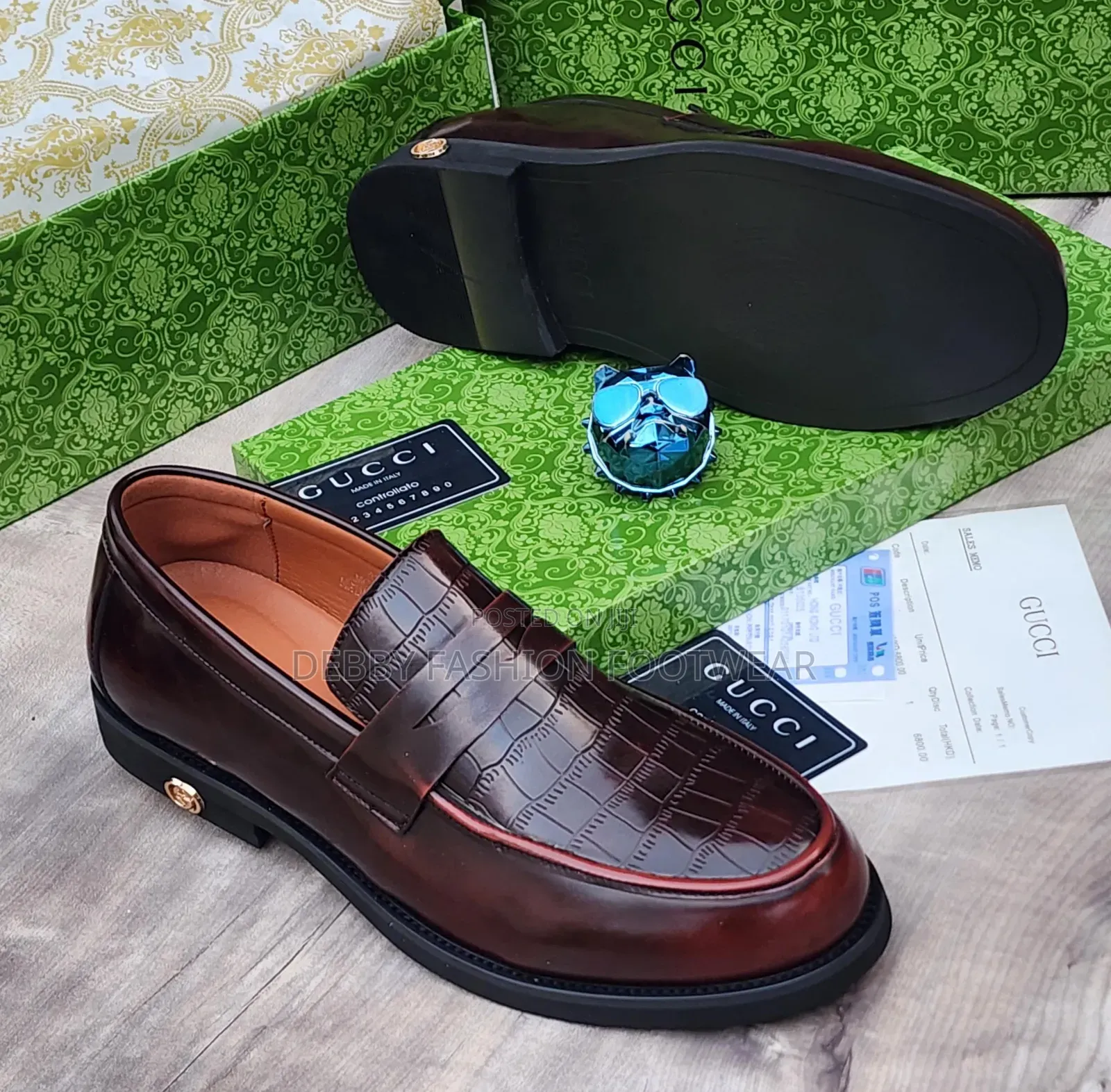 Gucci High-End Men’s Shoes – Luxury Comfort