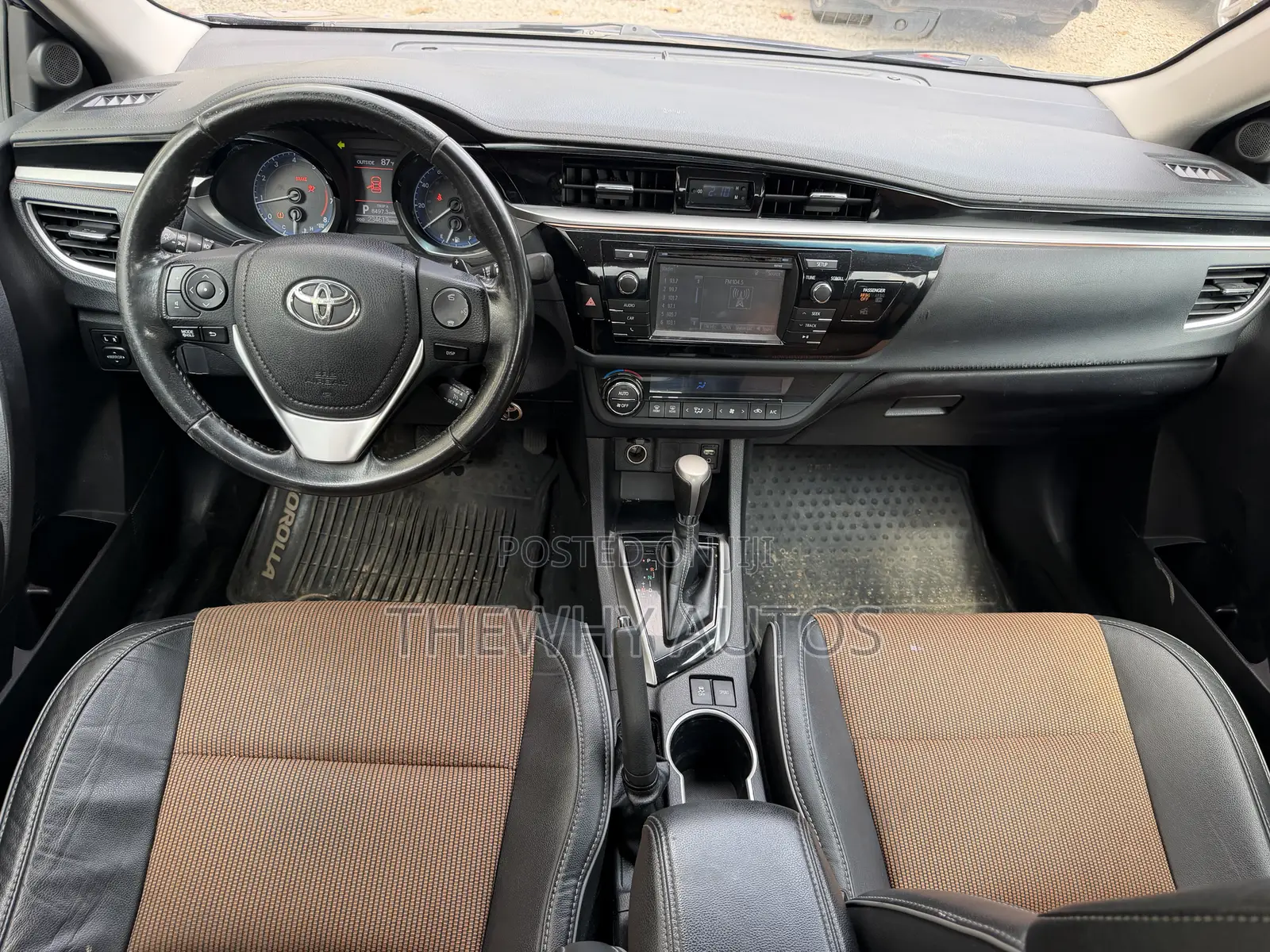 Toyota Corolla S 4dr Sedan (1.8L 4cyl CVT) 2014 Blue