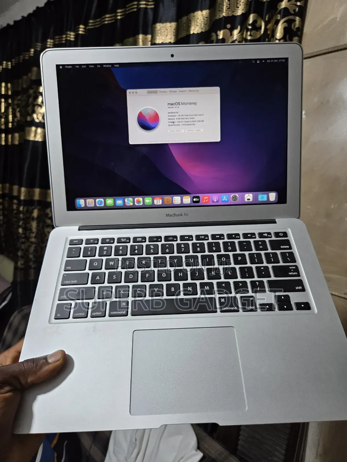 Laptop Apple MacBook Air 2017 8GB Intel Core i5 SSD 256GB
