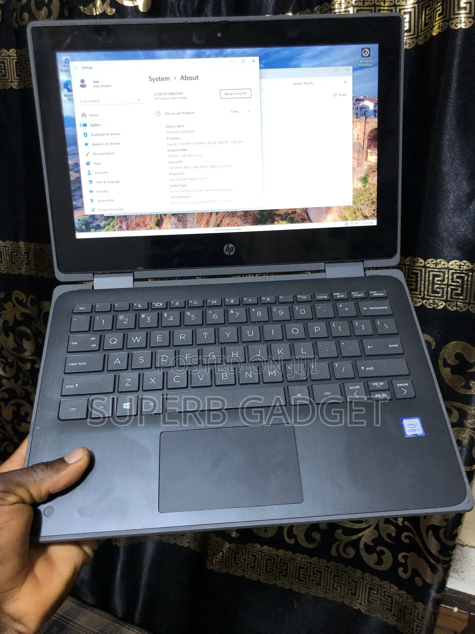 Laptop HP ProBook x360 11 G6 EE 8GB Intel Core i5 SSD 128GB