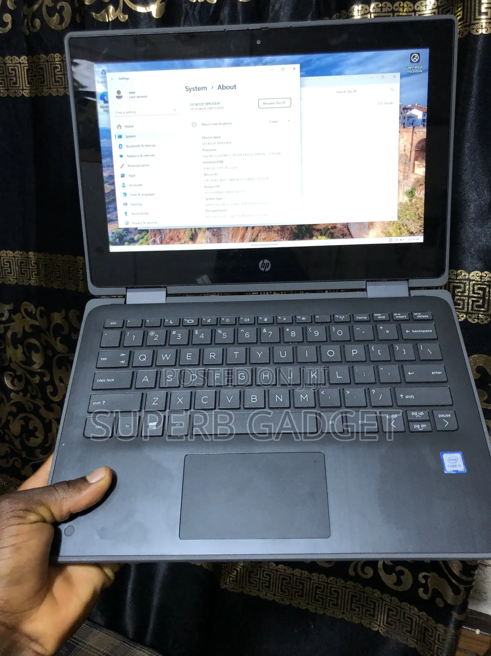 Laptop HP ProBook x360 11 G6 EE 8GB Intel Core i5 SSD 128GB