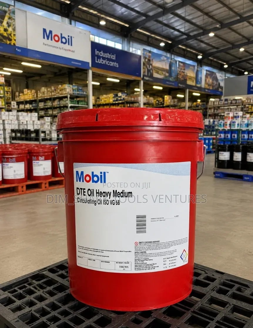 18.9L Pail of Mobil DTE Oil Heavy Medium Circulating Oil ISO VG 68