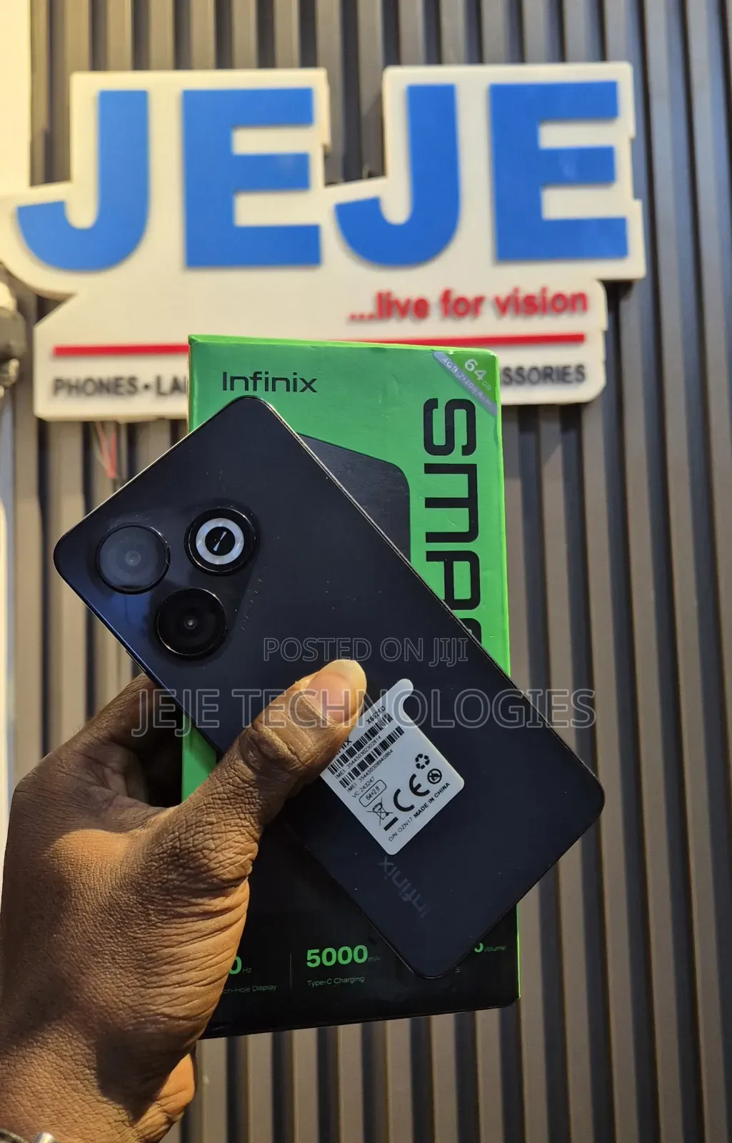 Infinix Smart 10 HD 64 GB Black