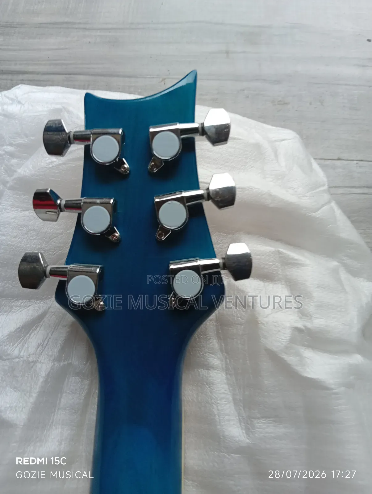 Fender PRS Electric Lead Guitar Blue Colour