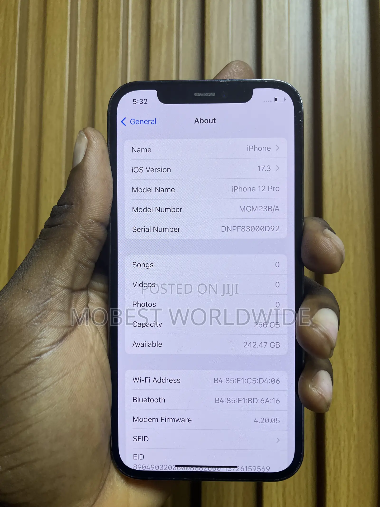 Apple iPhone 12 Pro 256 GB Black