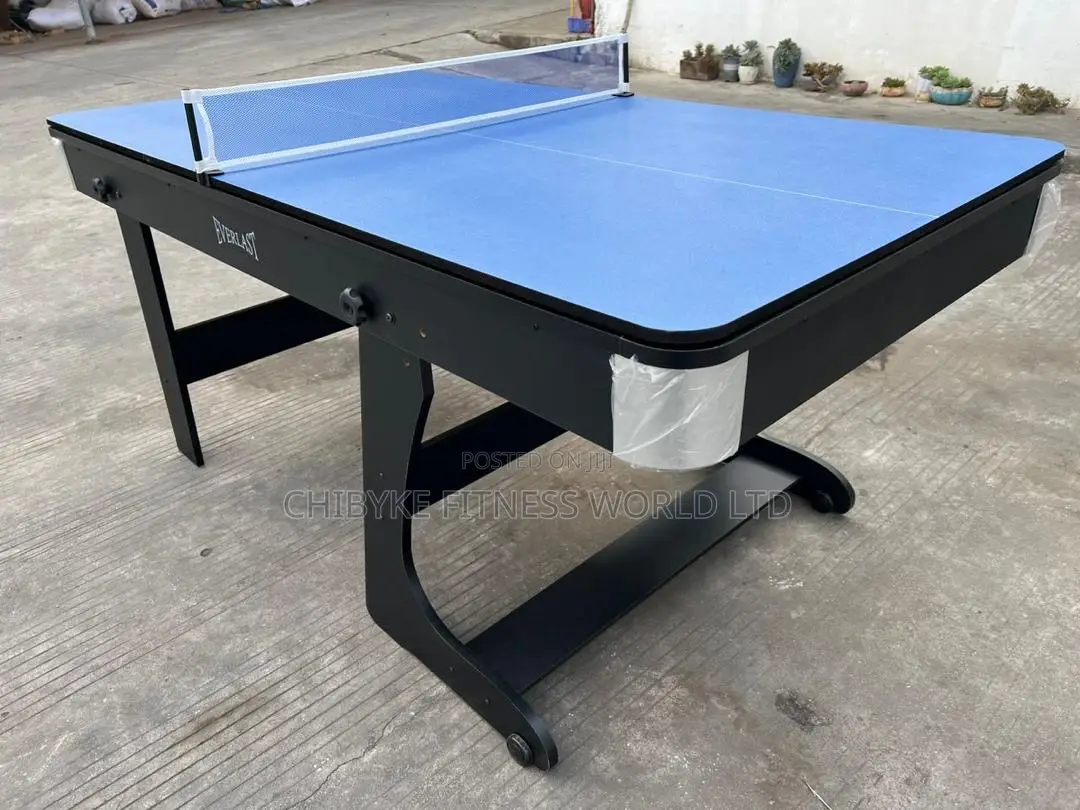 6feet Snooker Board and Table Tennis. (Foldable With Tyre )