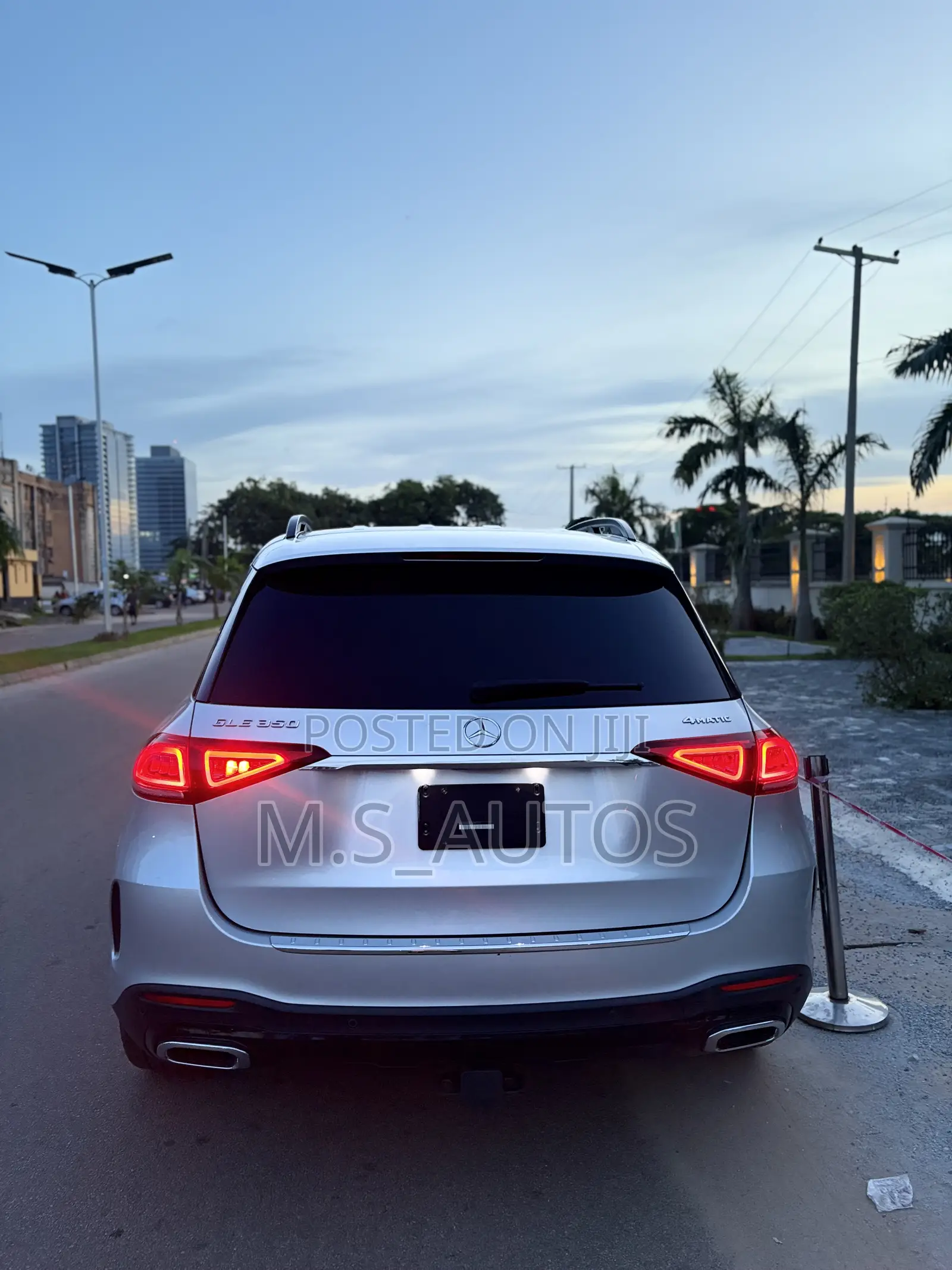Mercedes-Benz GLE-Class GLE 350 4MATIC 2021 Silver