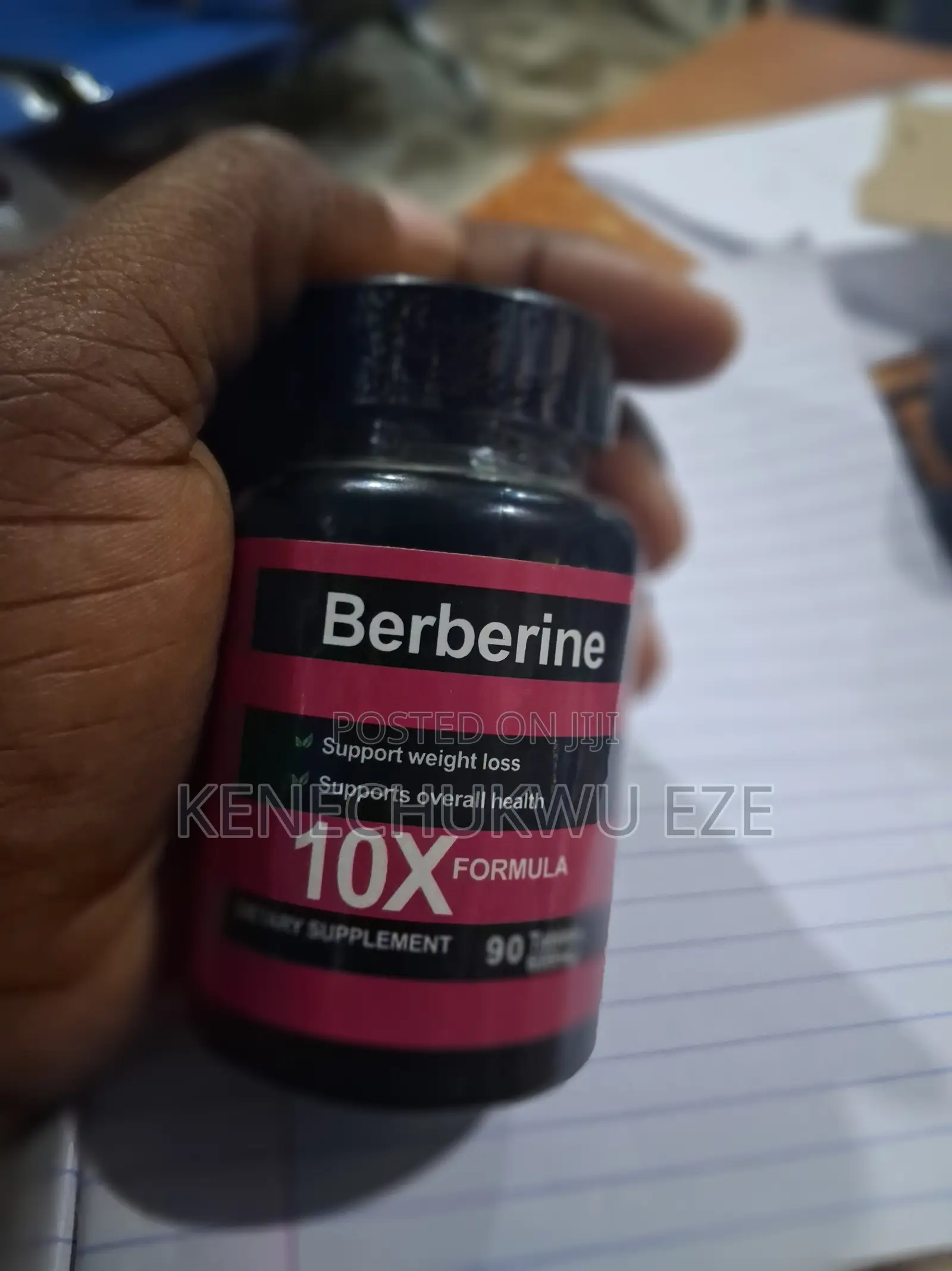 Berberine 10X Formula 600mg – 90 Capsules | Weight Management Blood