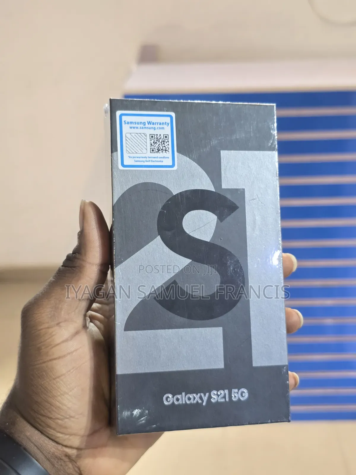 New Samsung Galaxy S21 5G 128 GB Black