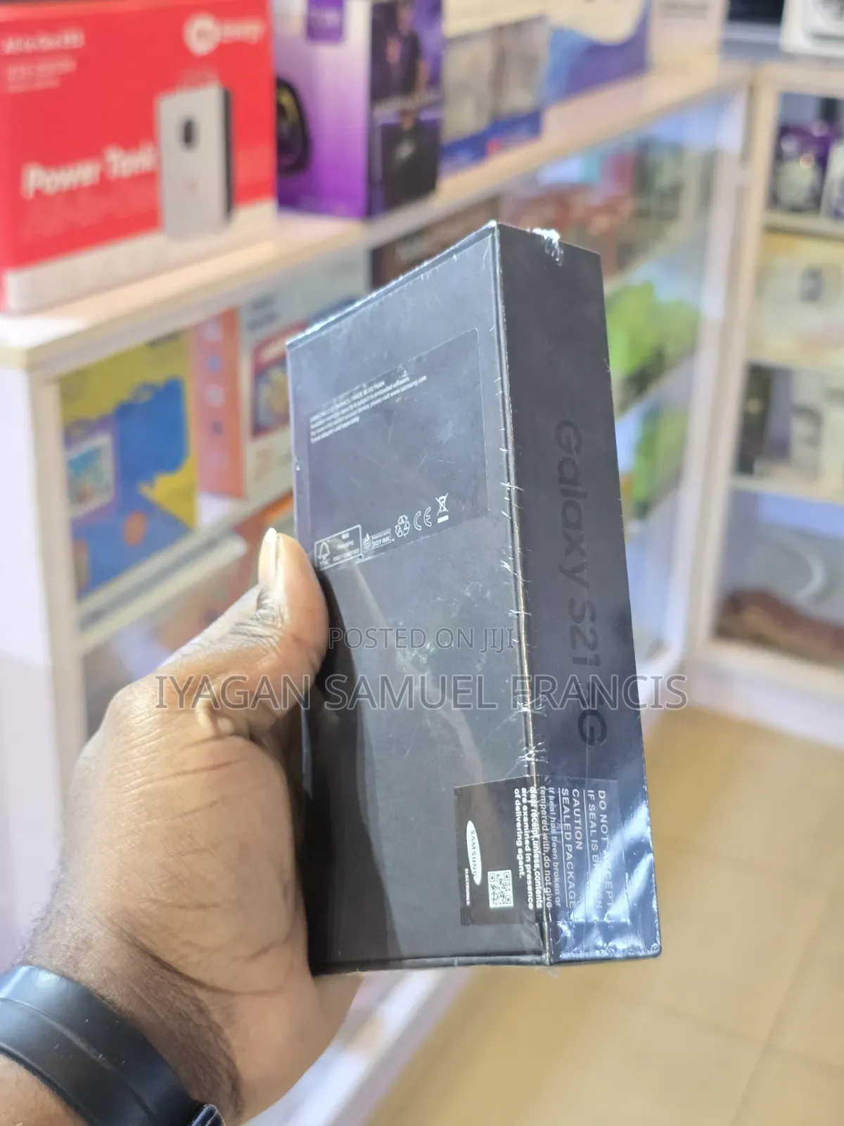 New Samsung Galaxy S21 5G 128 GB Black