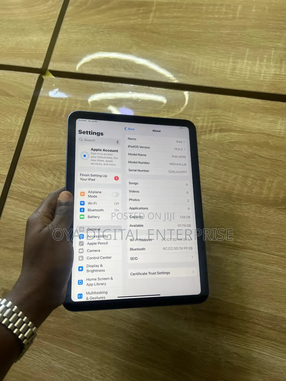Apple iPad (2025) 128 GB Blue