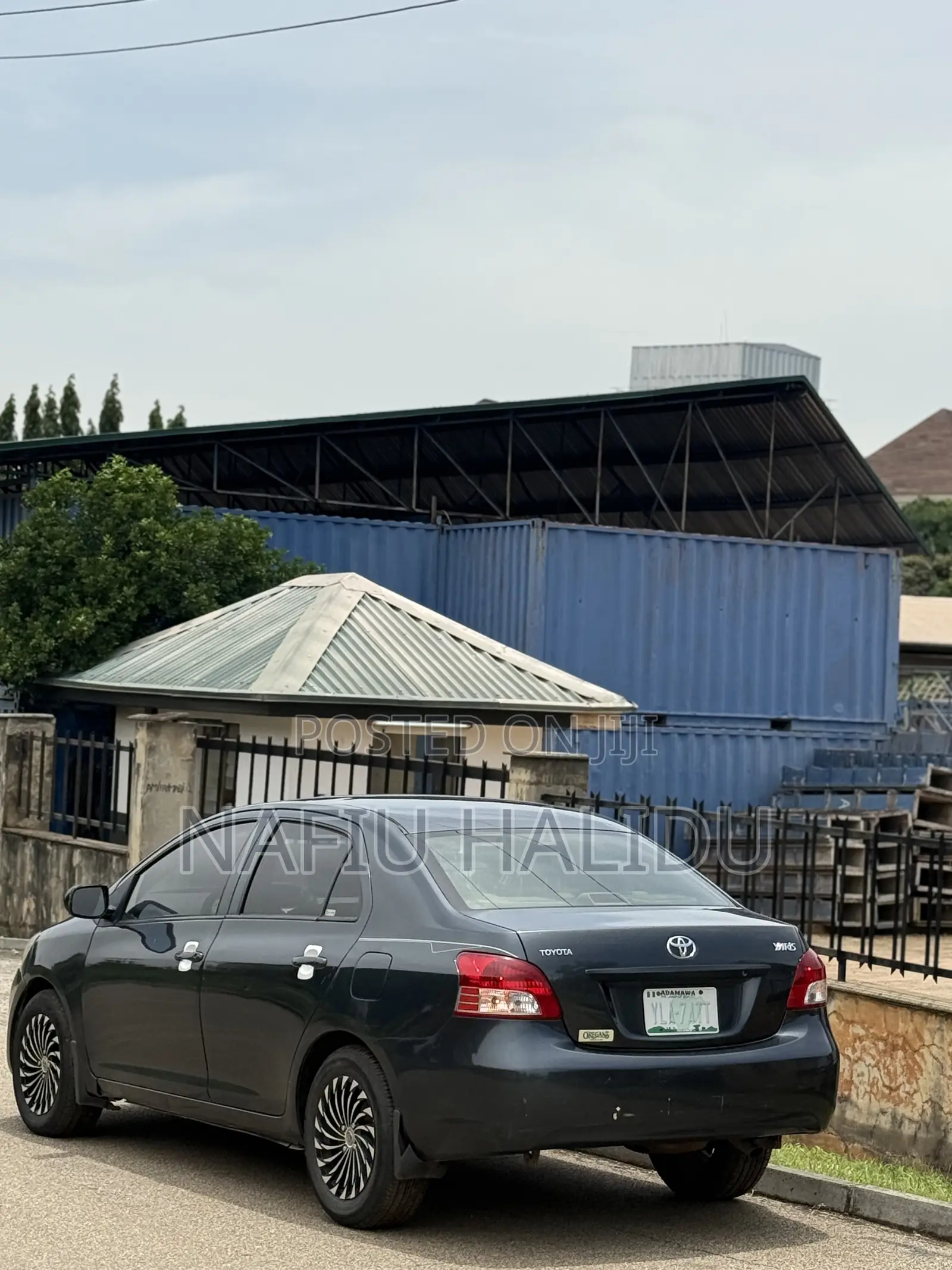 Toyota Yaris 2008 Gray